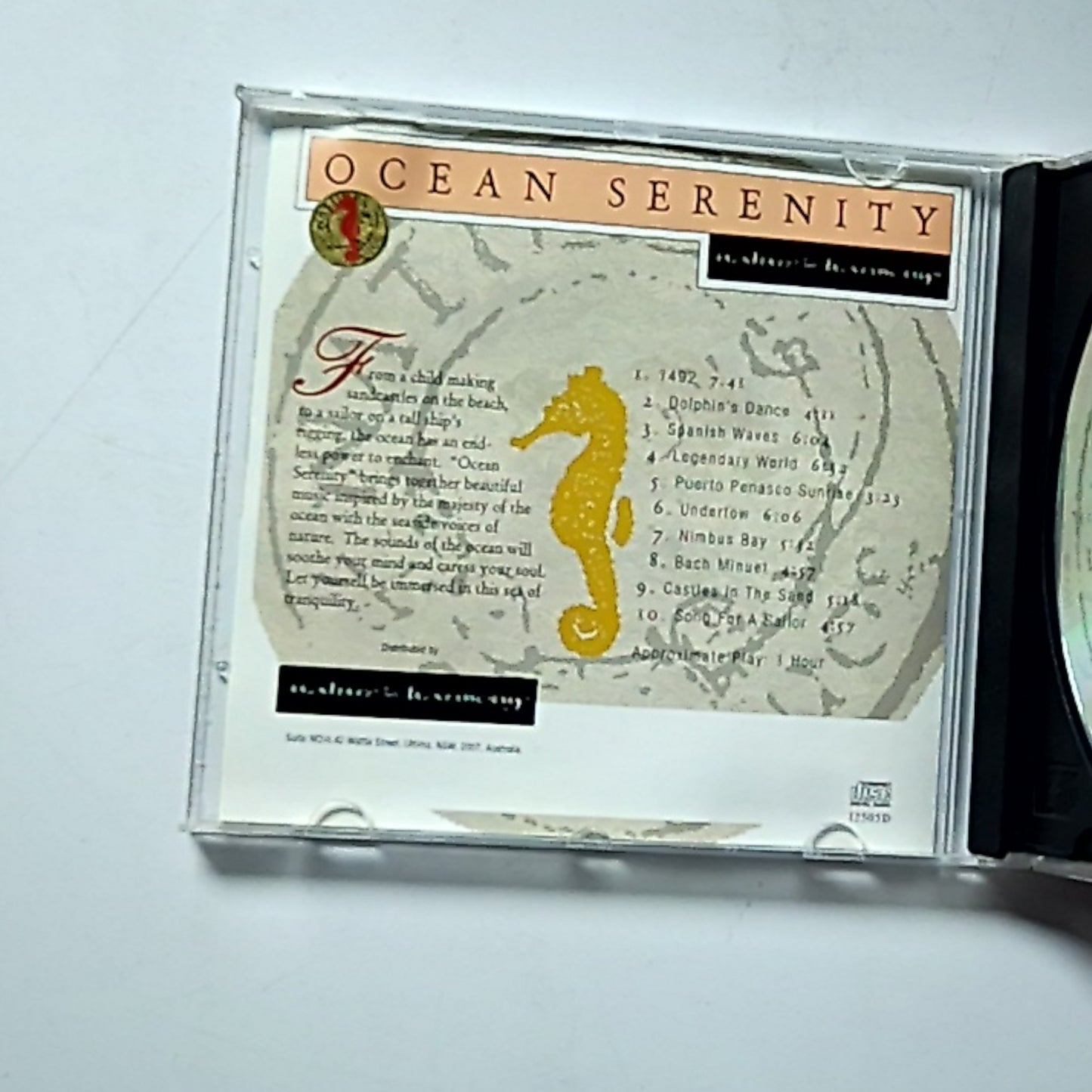 Jay Levy – Ocean Serenity (CD) Australia I2505D