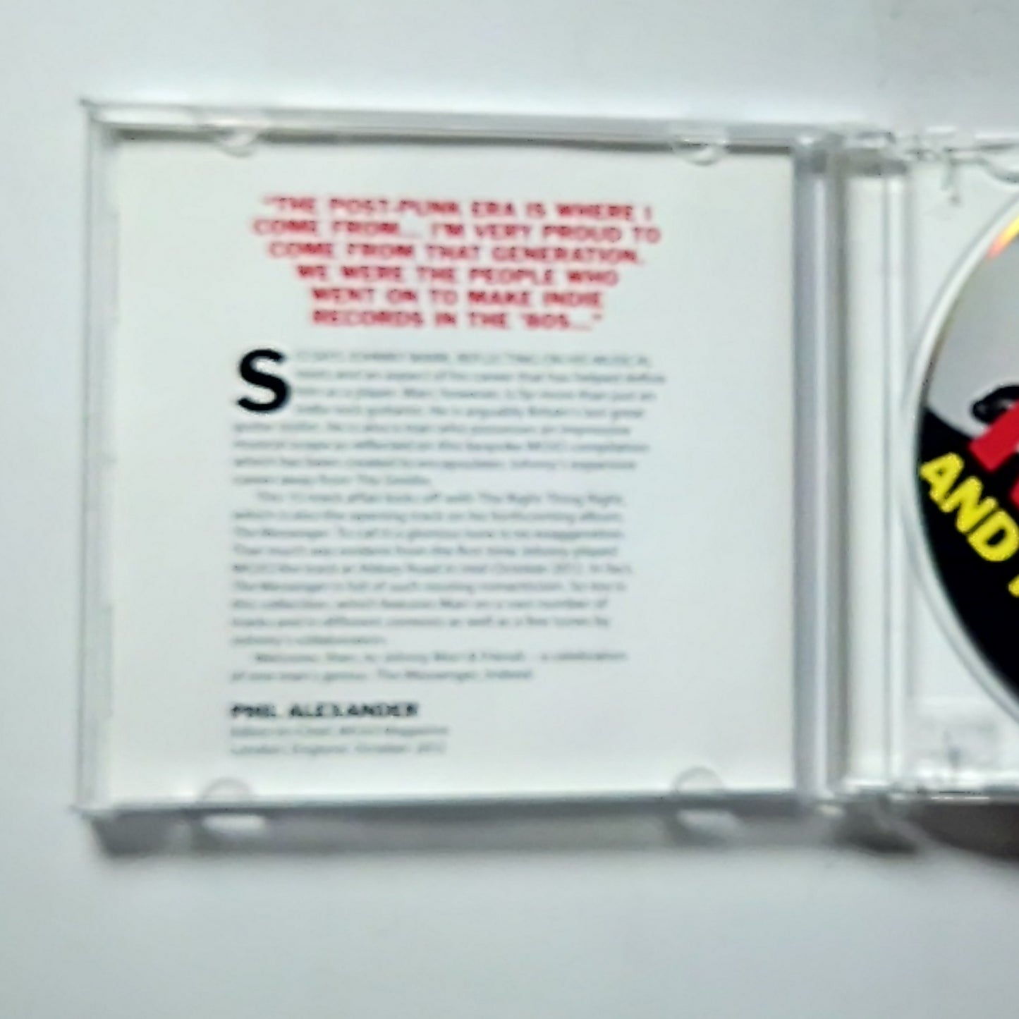 Mojo Magazine – Marr And Friends (CD, 2012) UK February 2013