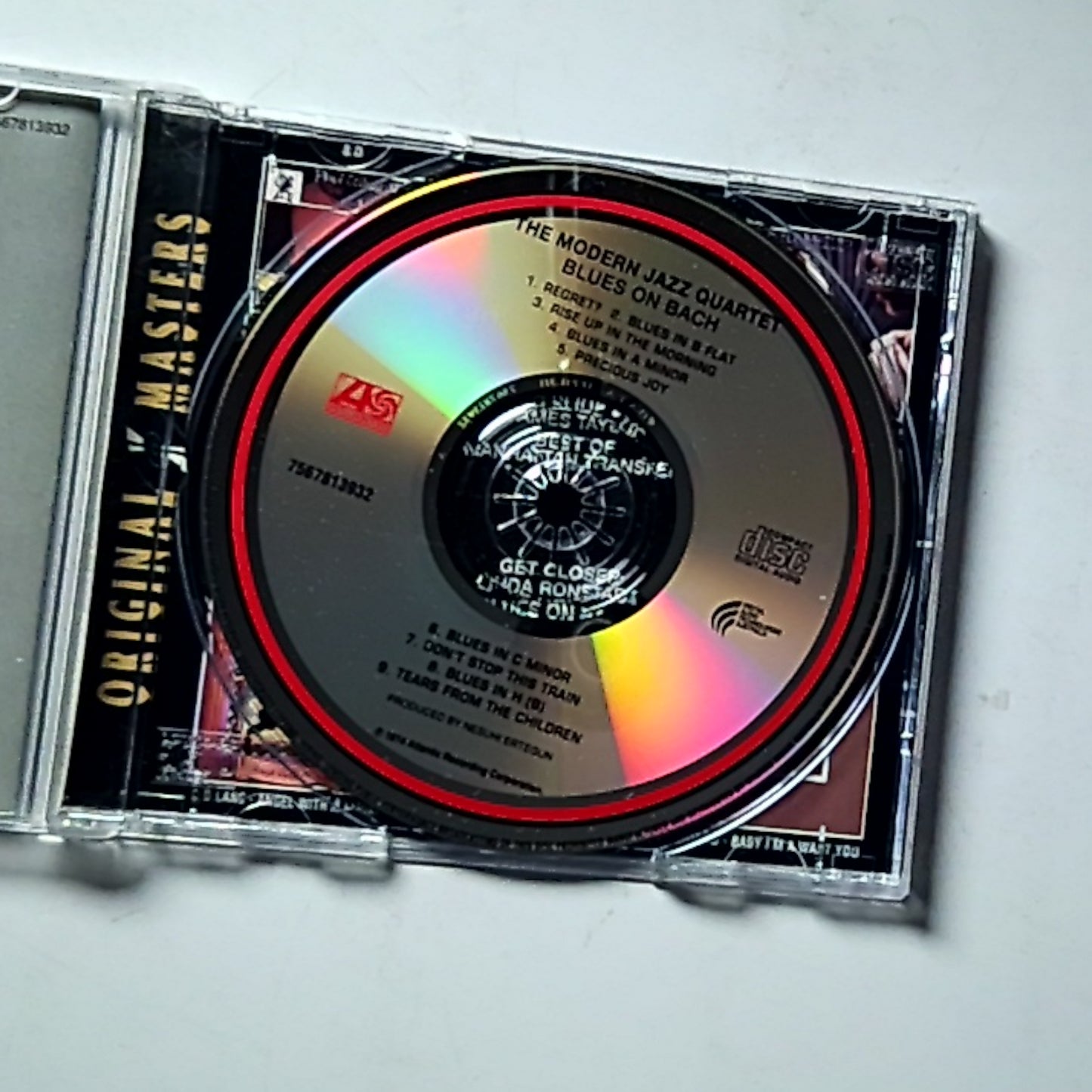 The Modern Jazz Quartet – Blues On Bach (CD) US 1652-2