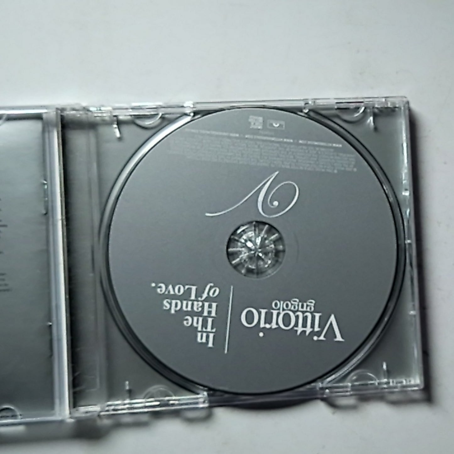 Vittorio Grigolo – In The Hands Of Love (CD, 2006) Australia 1709596