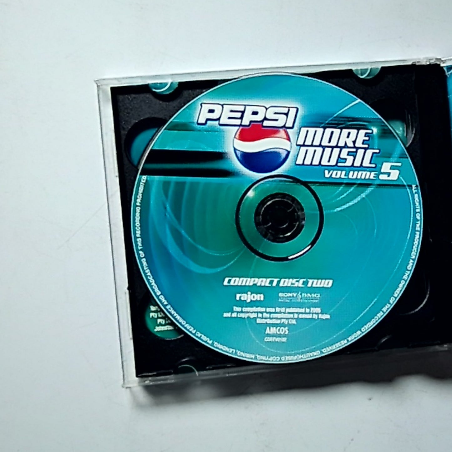 Various – Pepsi More Music - Volume 5 (CD, 2005) Australia CDRTV0182