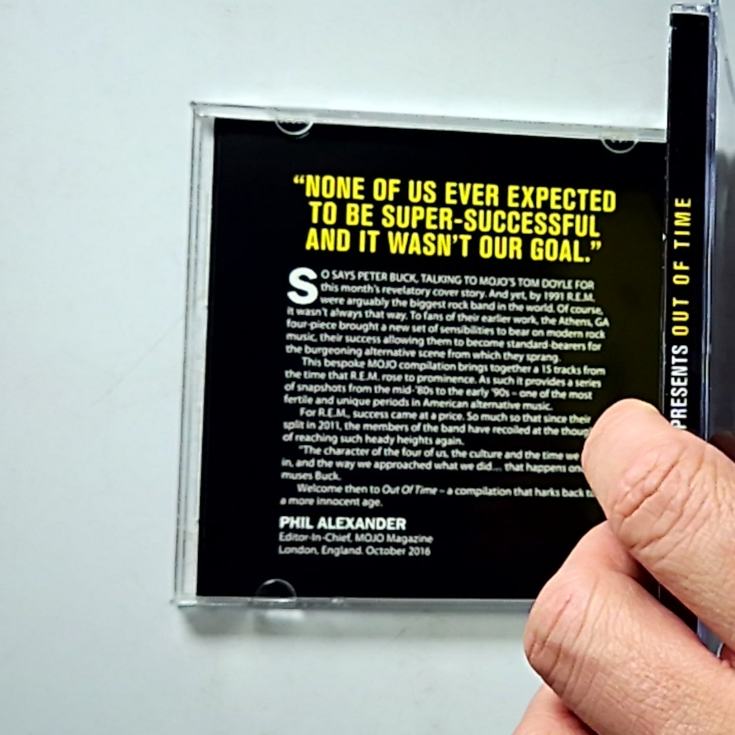 Mojo Magazine – Out Of Time (CD, 2016) UK December 2016