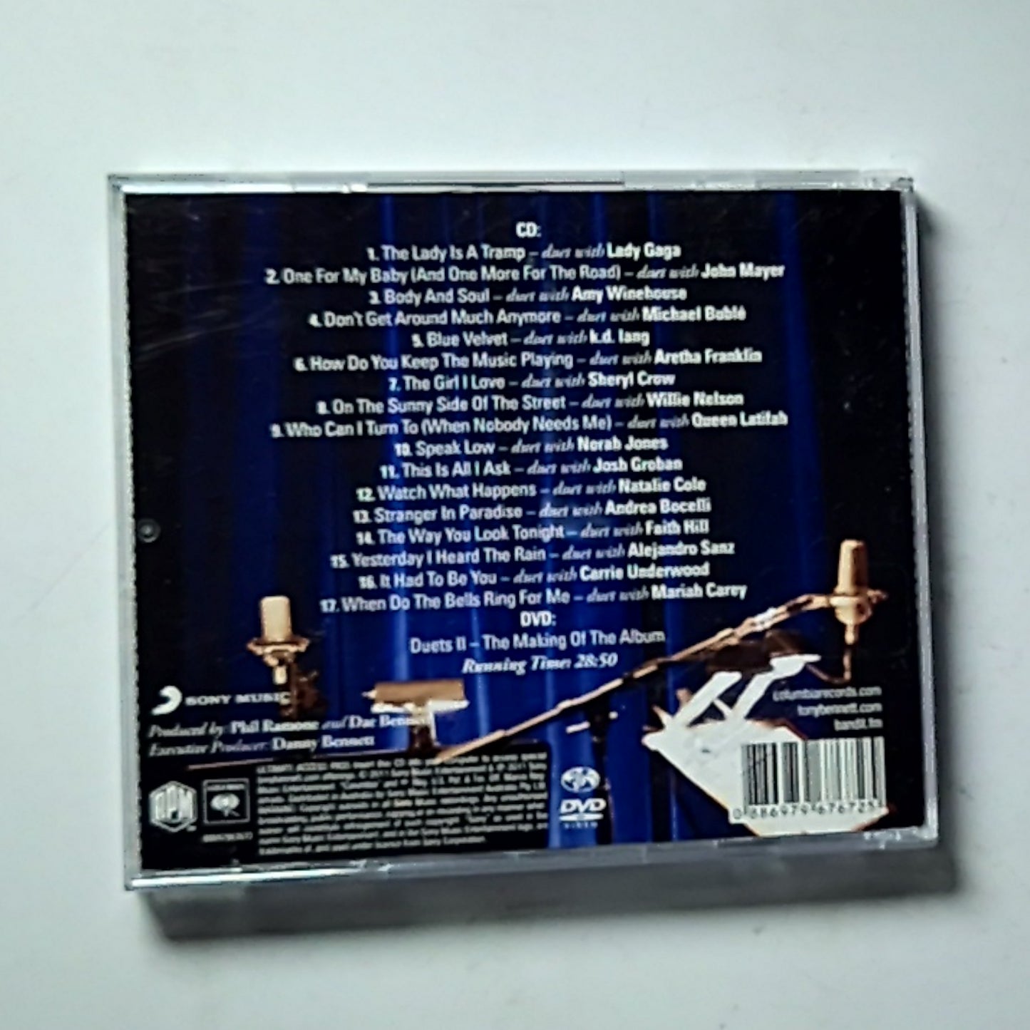 Tony Bennett – Duets II (CD, 2011) Australia 88697967672