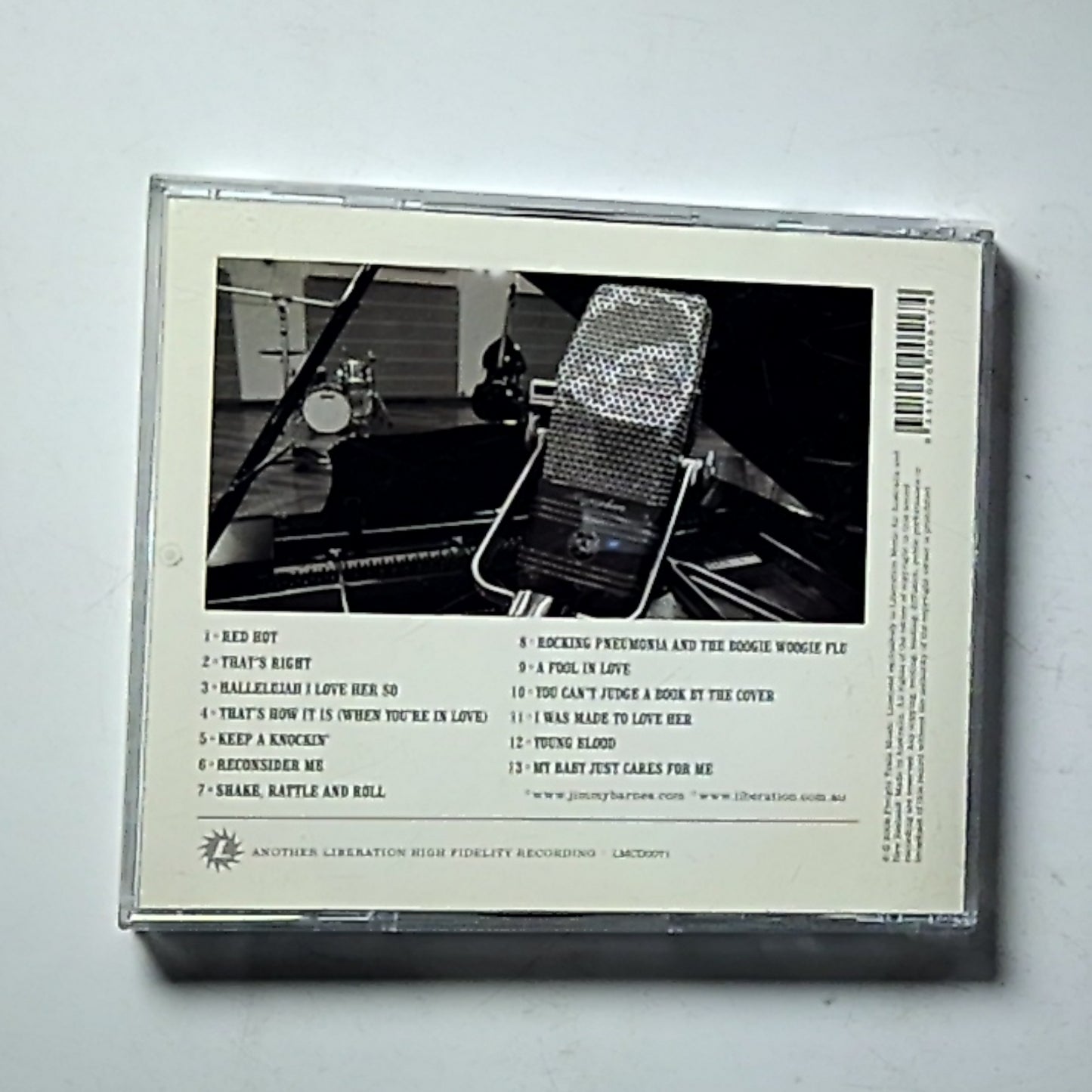 Jimmy Barnes – The Rhythm And The Blues (CD, 2009) Australia LMCD0071