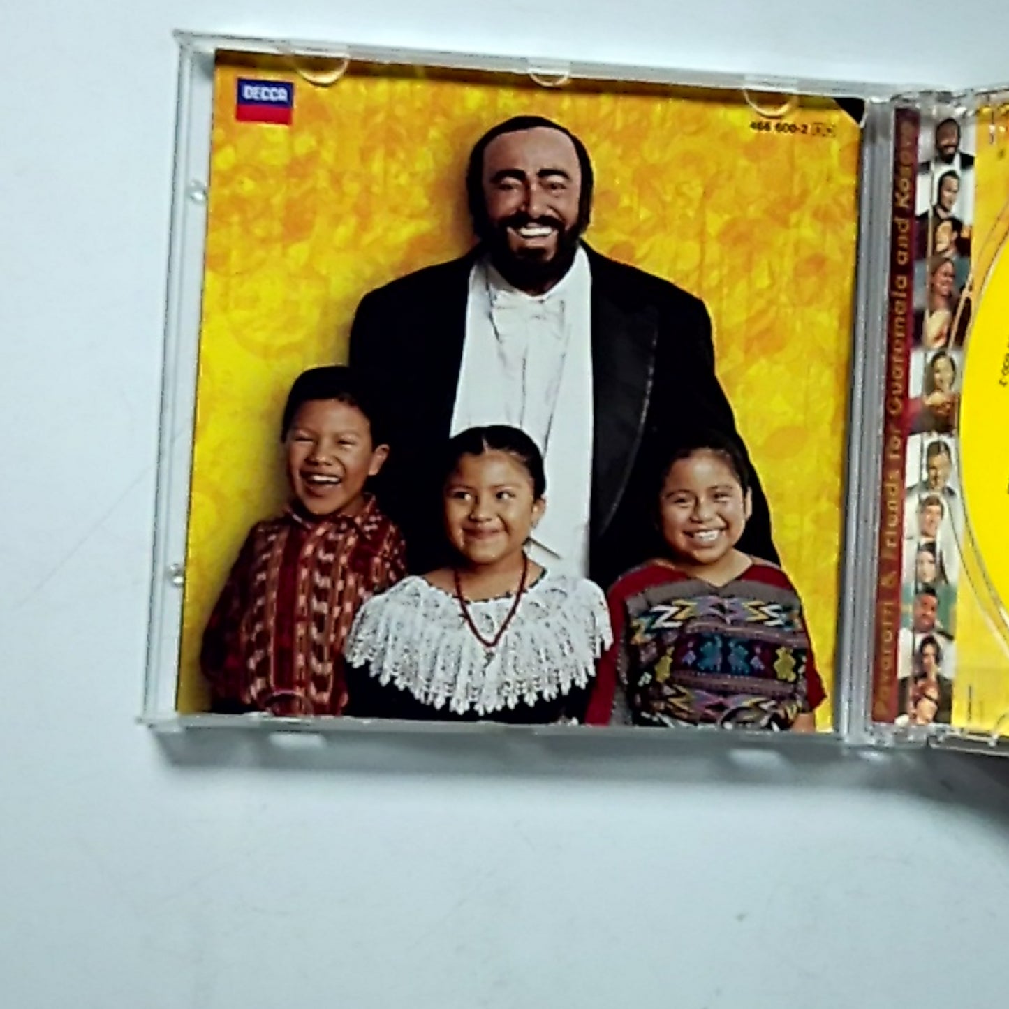 Pavarotti & Friends For Guatemala And Kosovo (CD, 1999) Australia 466 600-2