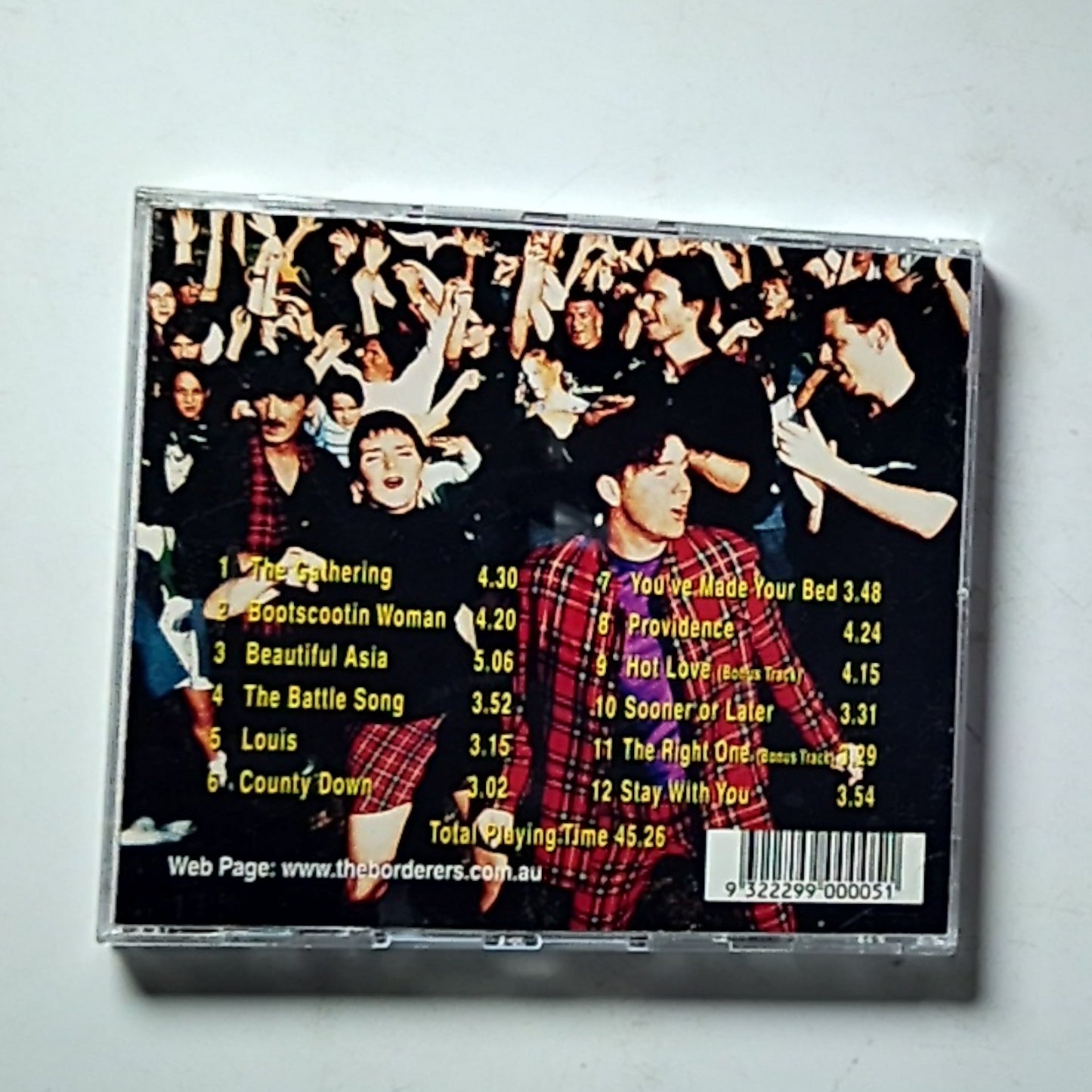 The Borderers – The Gathering (CD, 1999) Australia BOR005