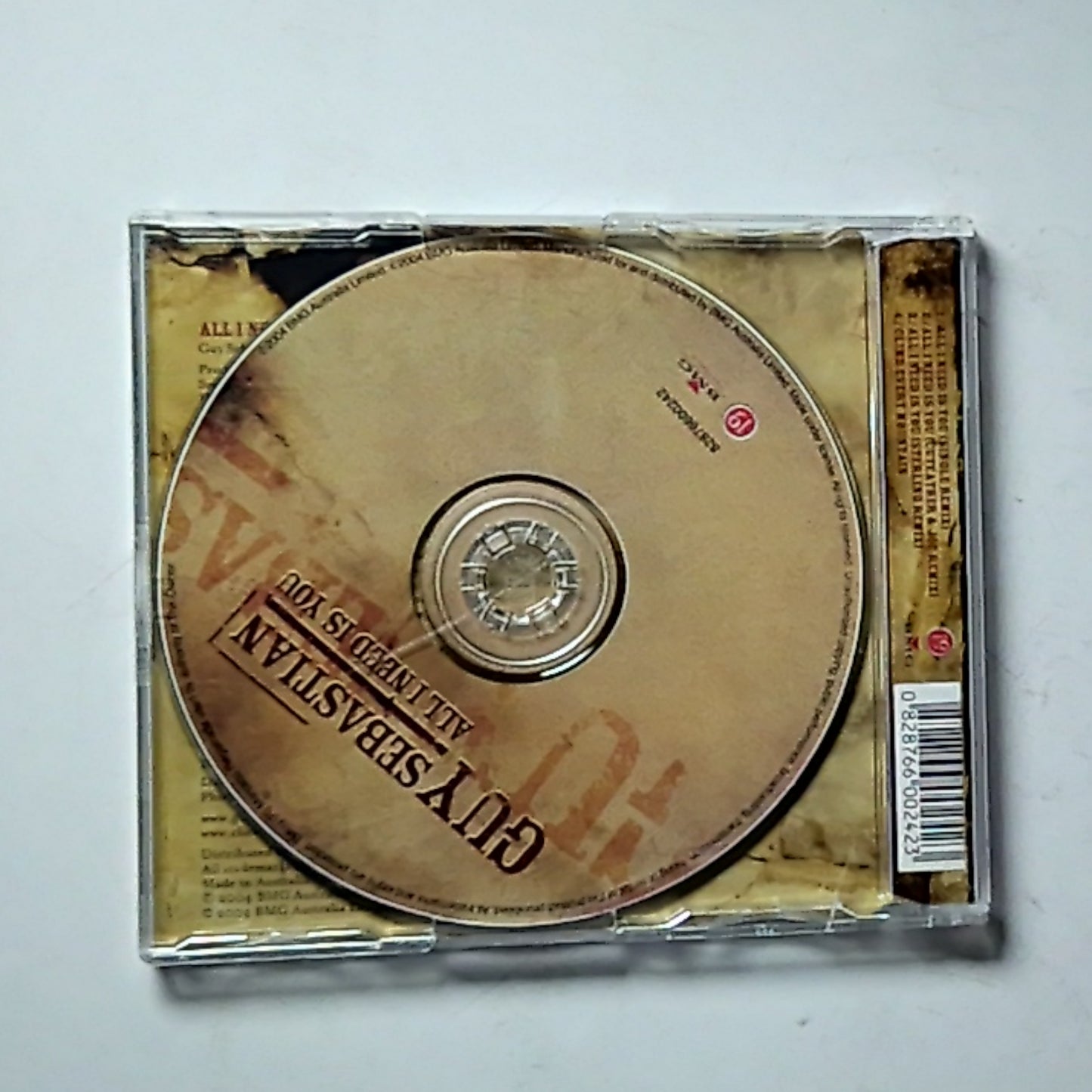 Guy Sebastian – All I Need Is You (CD, 2004) Australia 82876600242