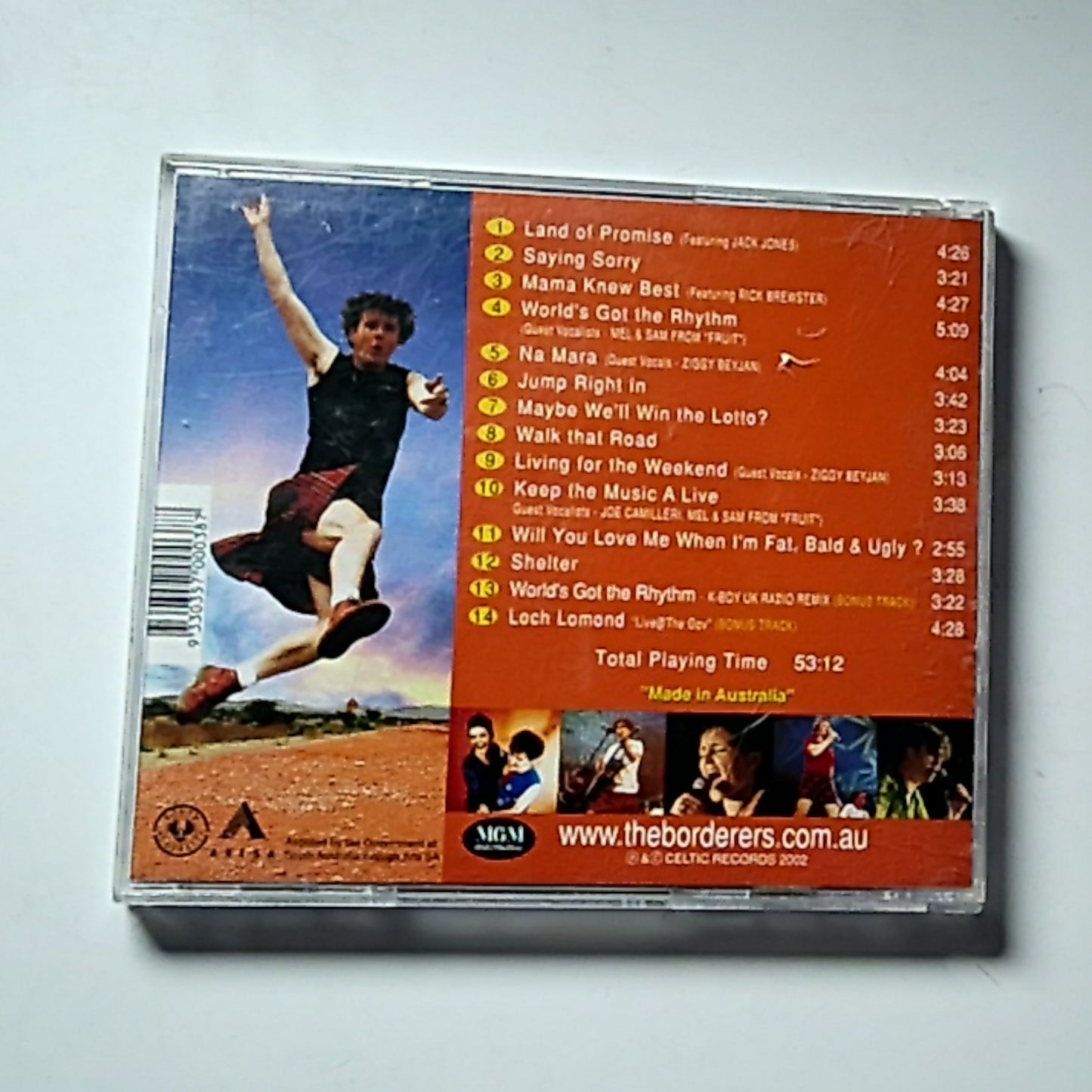 The Borderers - Inspired! (CD, 2002)