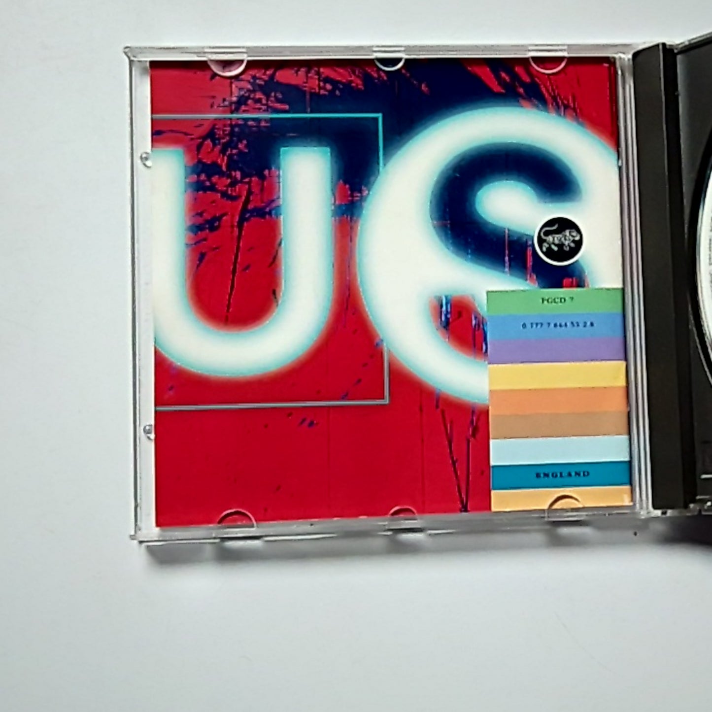 Peter Gabriel – Us (CD, 1992) UK & Europe PGCD 7