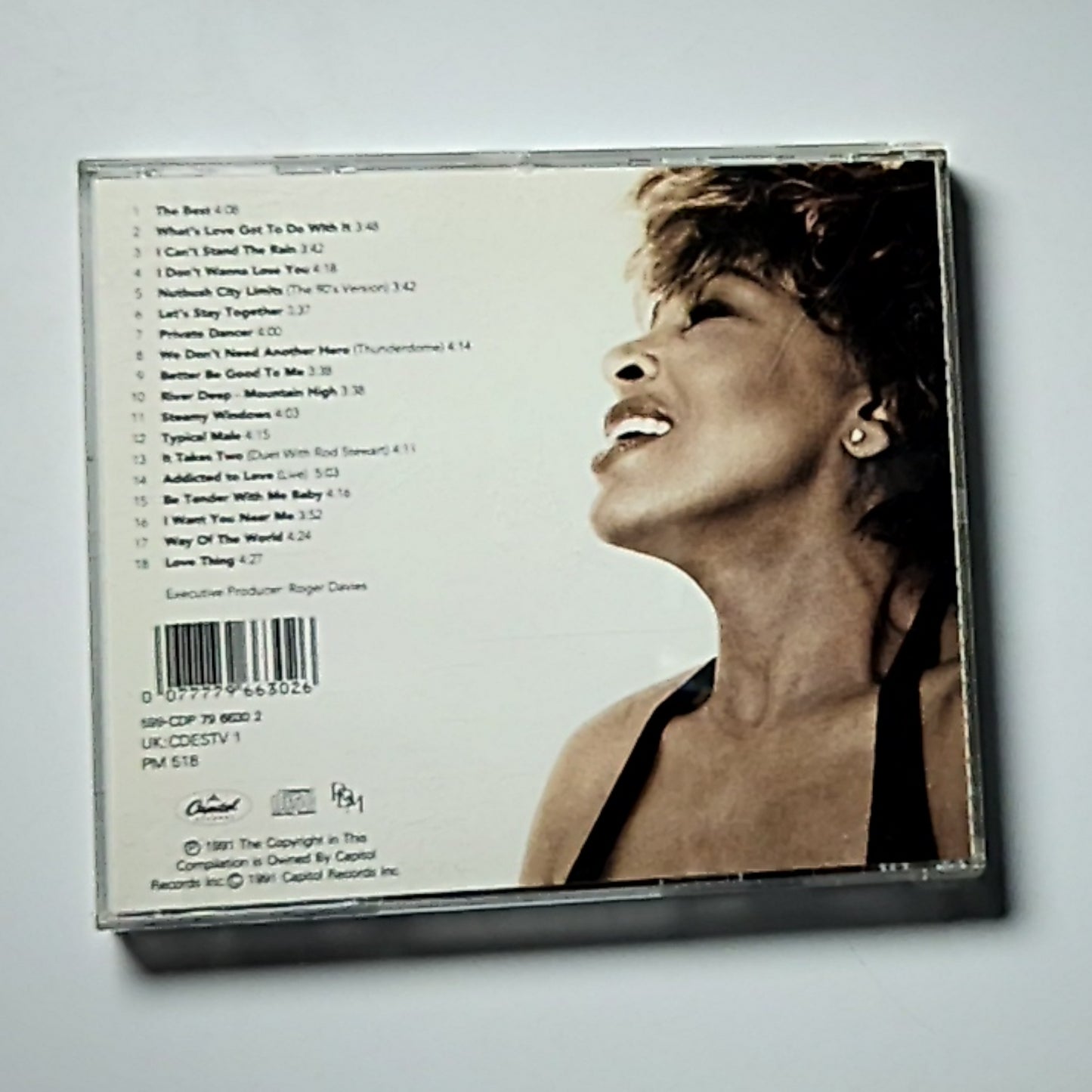 Tina Turner – Simply The Best (CD, 1991) Europe 7 96630 2