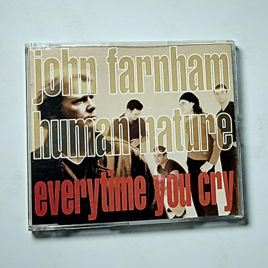 John Farnham, Human Nature – Every Time You Cry (CD, 1997) Australia 74321522412