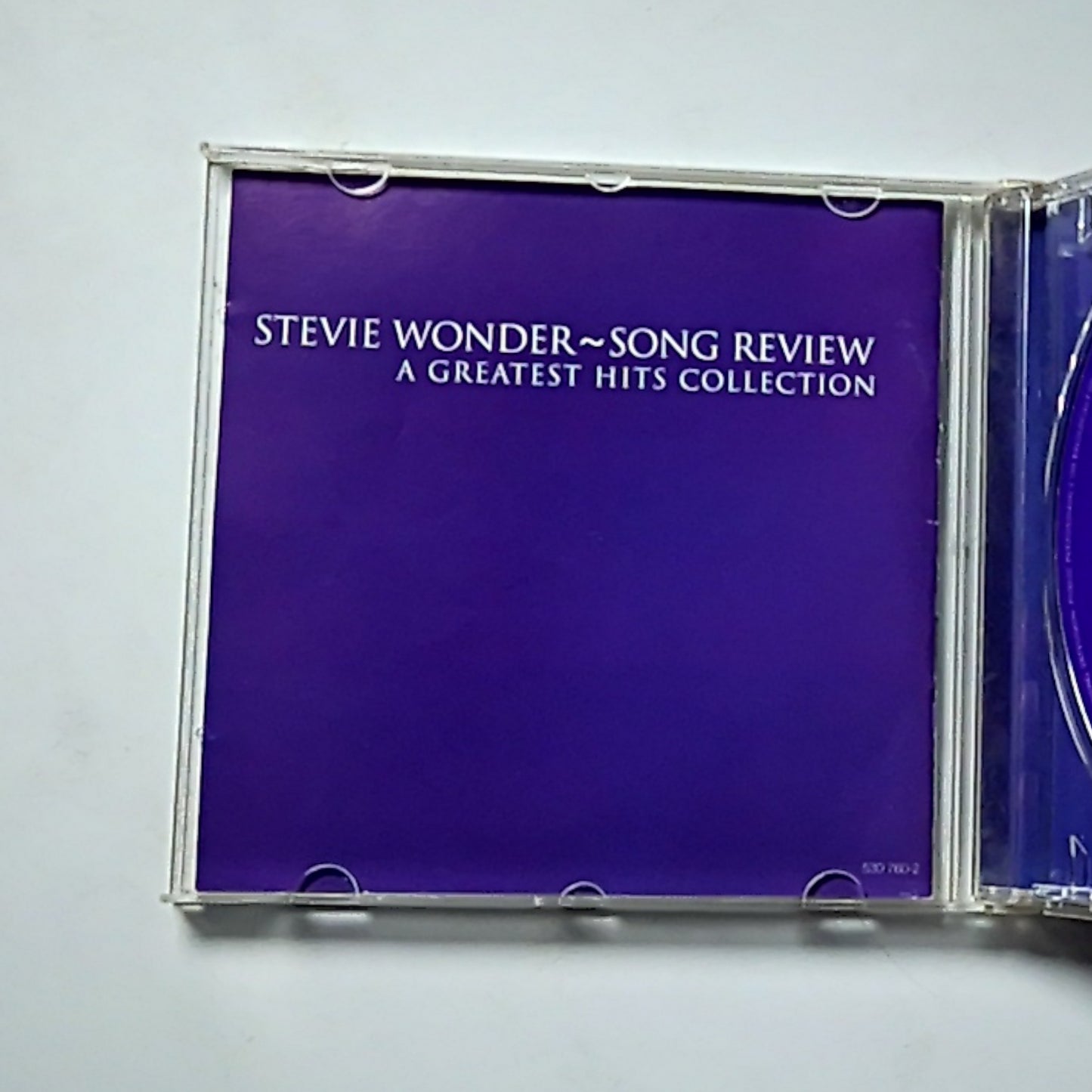 Stevie Wonder – Song Review (A Greatest Hits Collection) (CD, 1996) Australasia