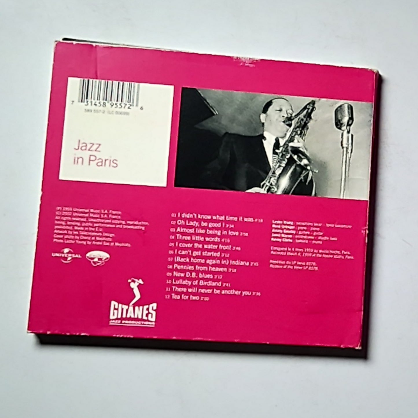 Lester Young – Le Dernier Message De Lester Young (CD, 2002) France 589 557-2