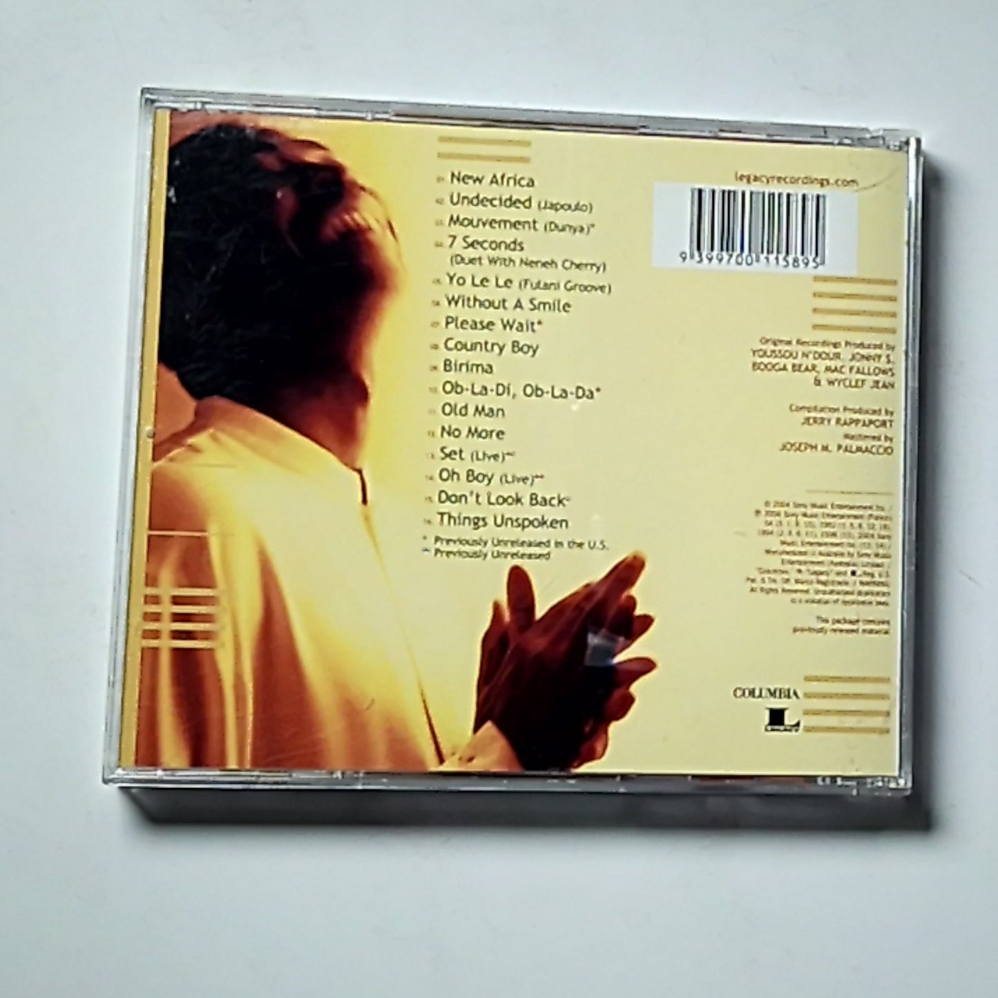 Youssou N'Dour – 7 Seconds: The Best Of (CD, 2004) Australia 5084962000