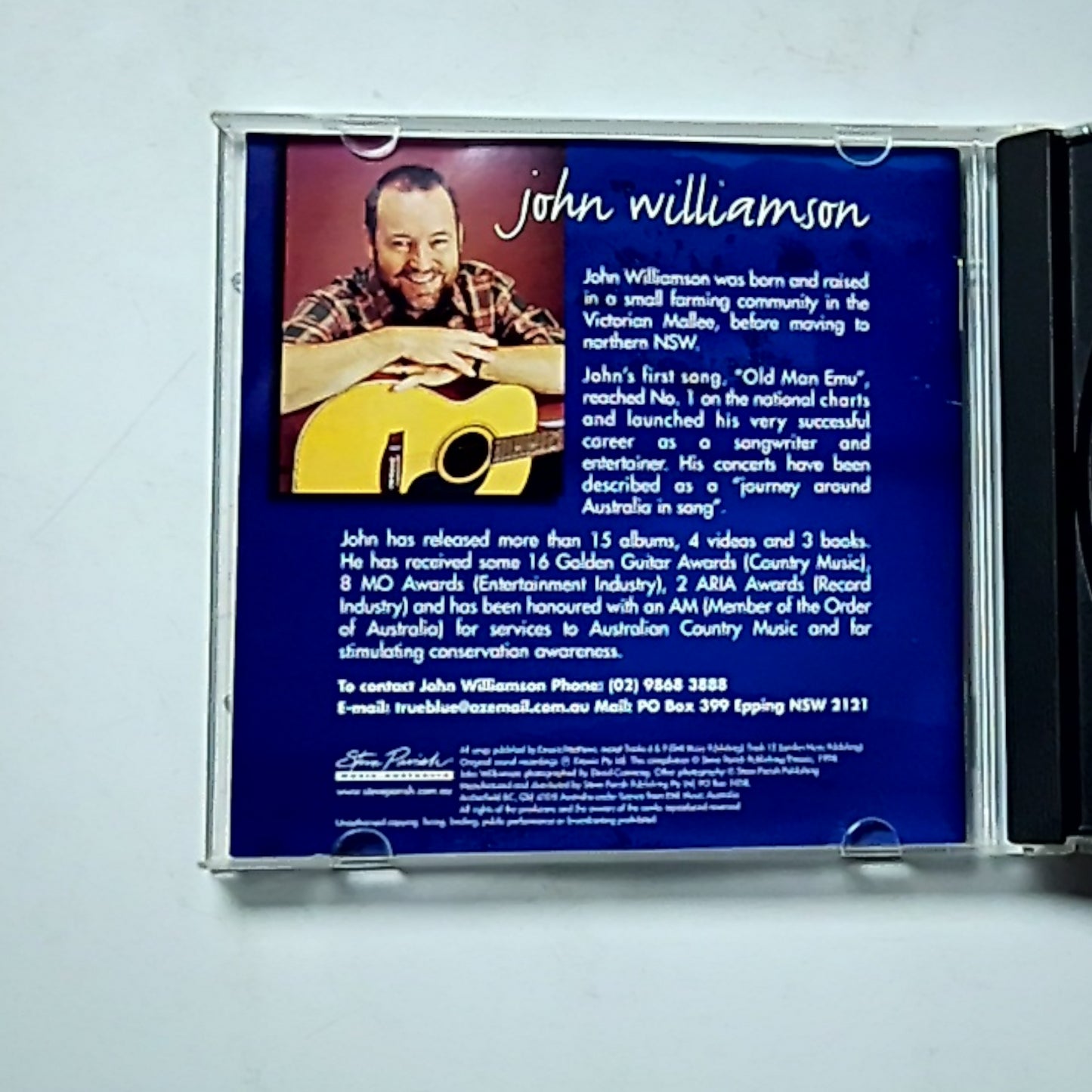 John Williamson – The Spirit Of Australia (CD, 2007) Australia 36 72 02