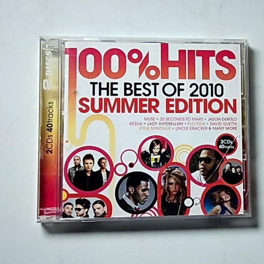 100% Hits The Best Of 2010 (Summer Edition) (CD, 2010) Australia 5249829582