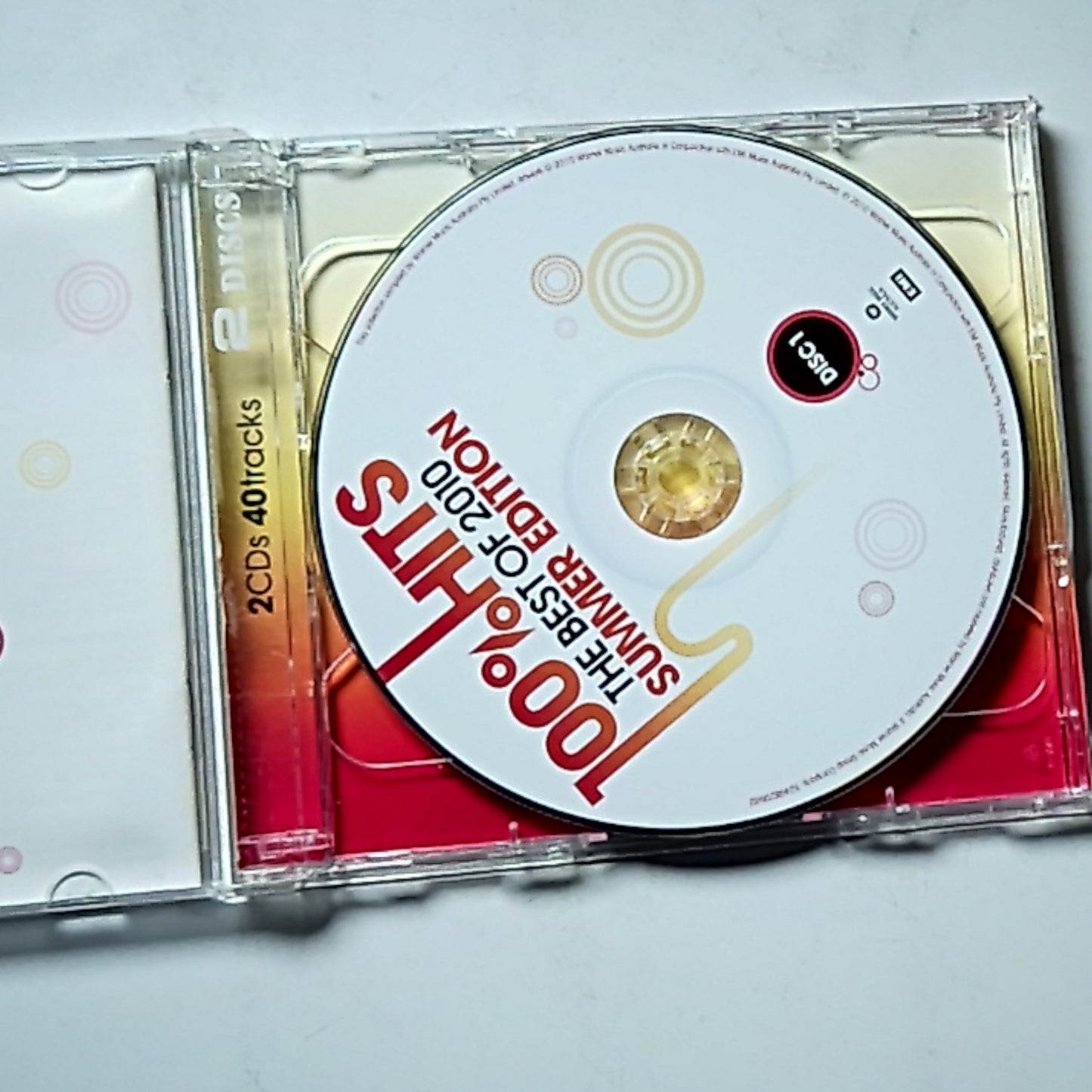 100% Hits The Best Of 2010 (Summer Edition) (CD, 2010) Australia 5249829582