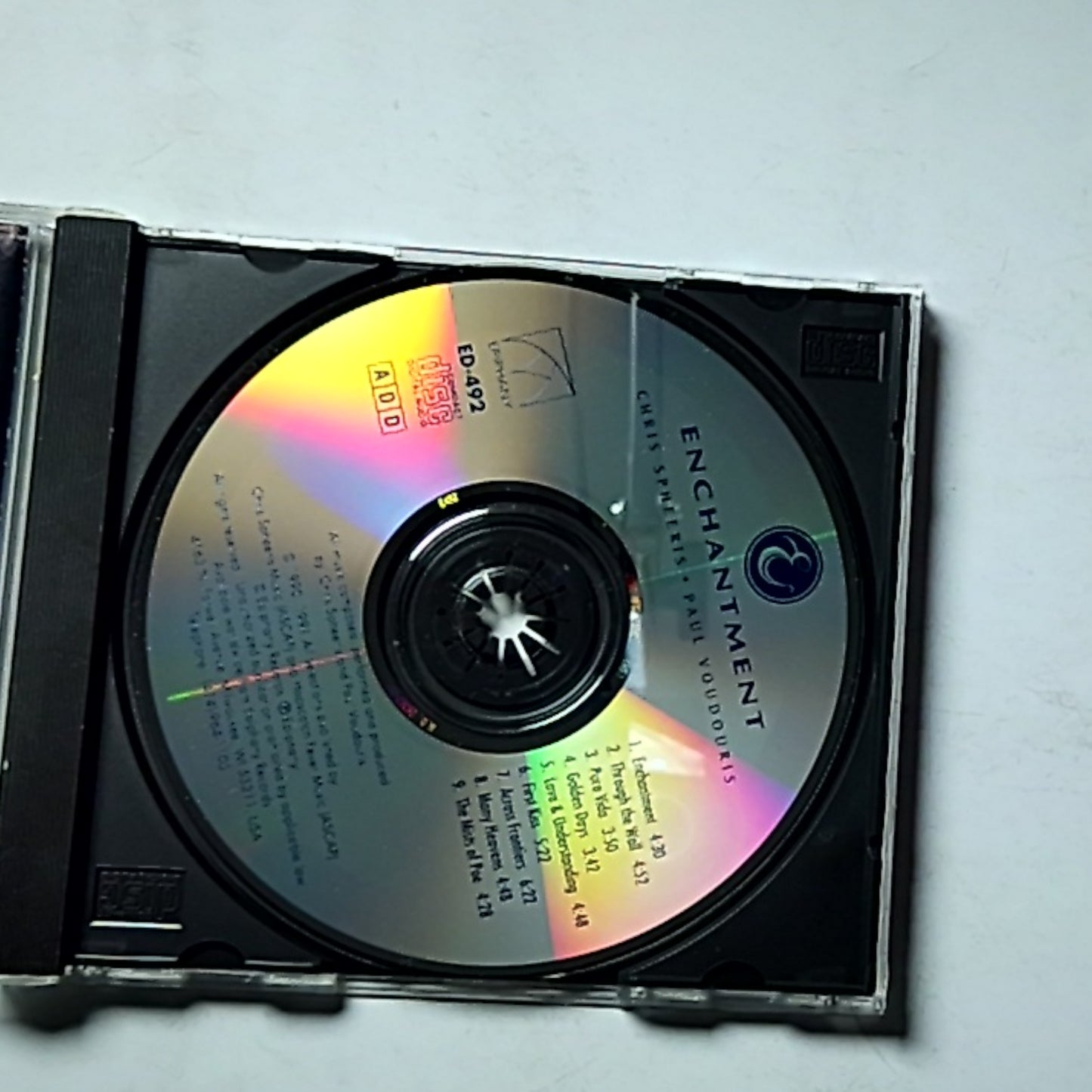 Chris Spheeris, Paul Voudouris – Enchantment (CD, 1992) US ED-492