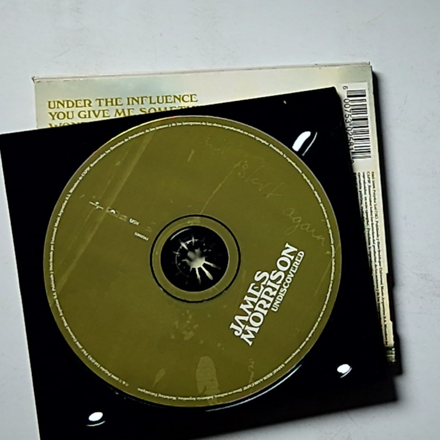 James Morrison – Undiscovered (CD, 2006) Europe 0600753025819