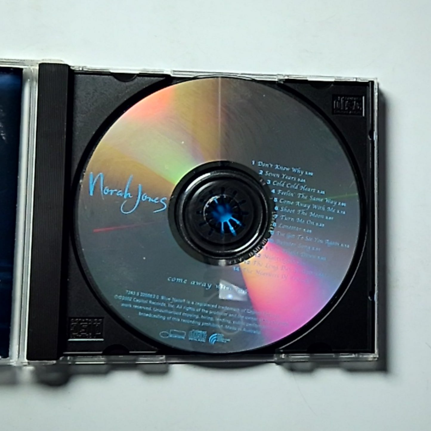 Norah Jones – Come Away With Me (CD, 2002) Australasia 7243 5 32088 2 0