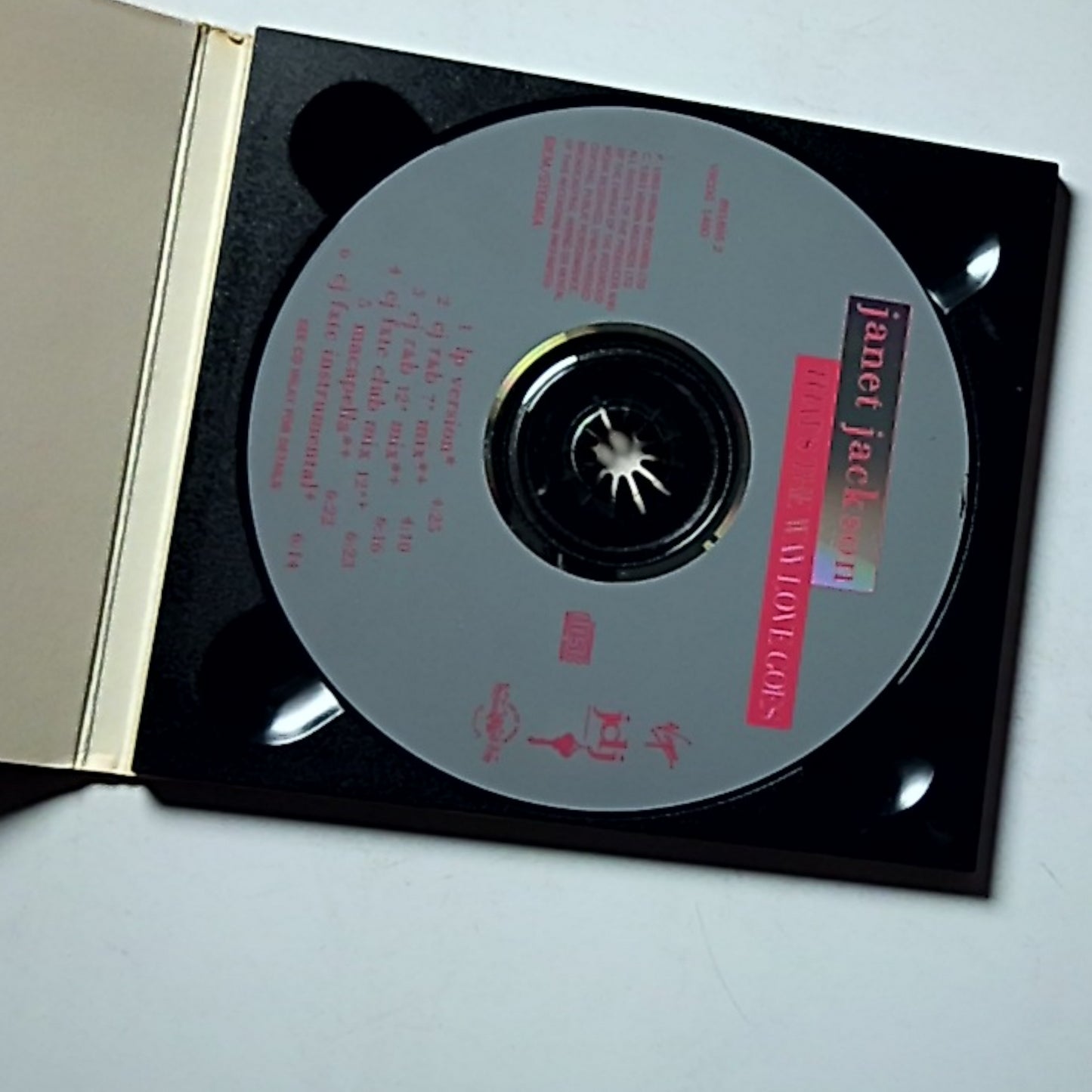 Janet Jackson – That's The Way Love Goes (CD, 1993) Australasia 7243 8 91895 20