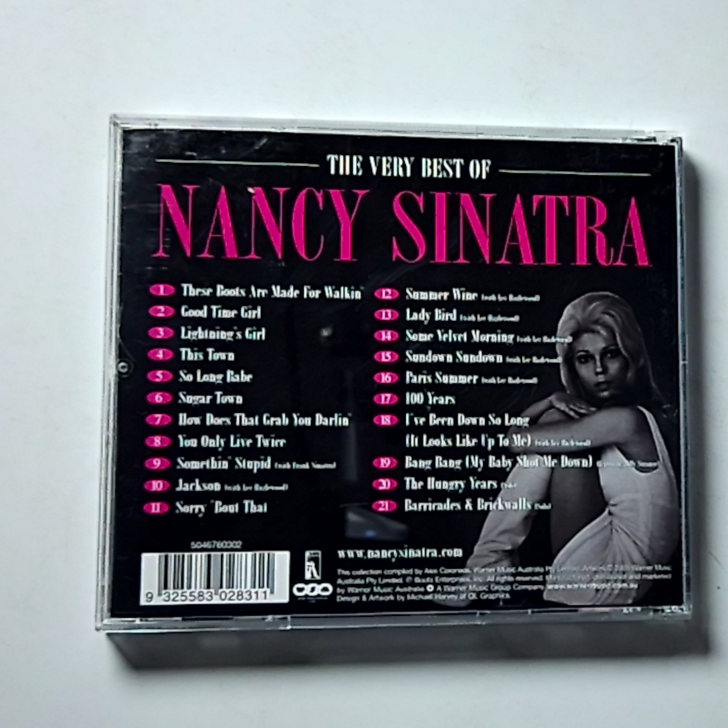 Nancy Sinatra – The Very Best Of Nancy Sinatra (CD, 2005) Australia 5046760302
