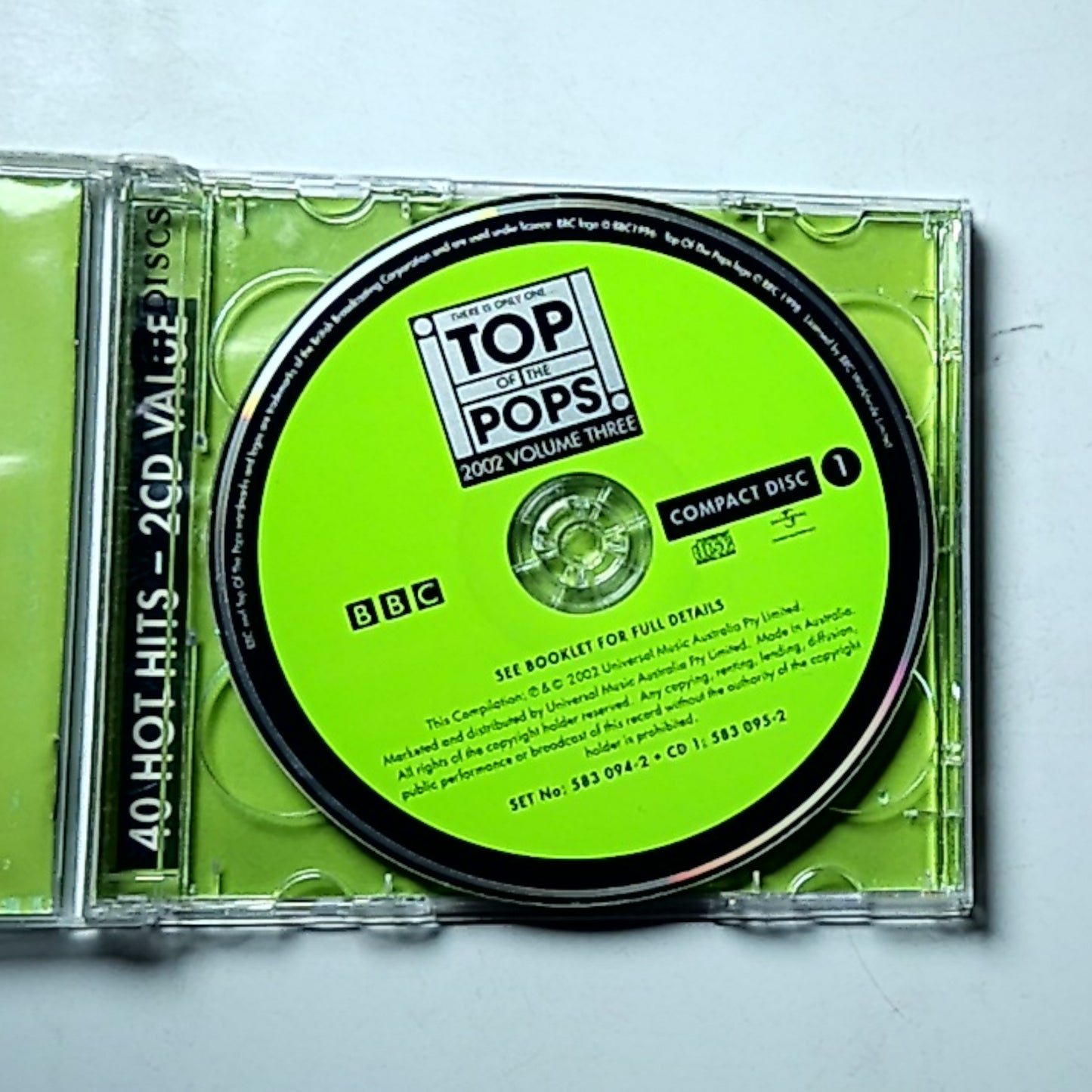 Various – Top Of The Pops 2002 Volume Three (CD, 2002) Australia 583 094 2