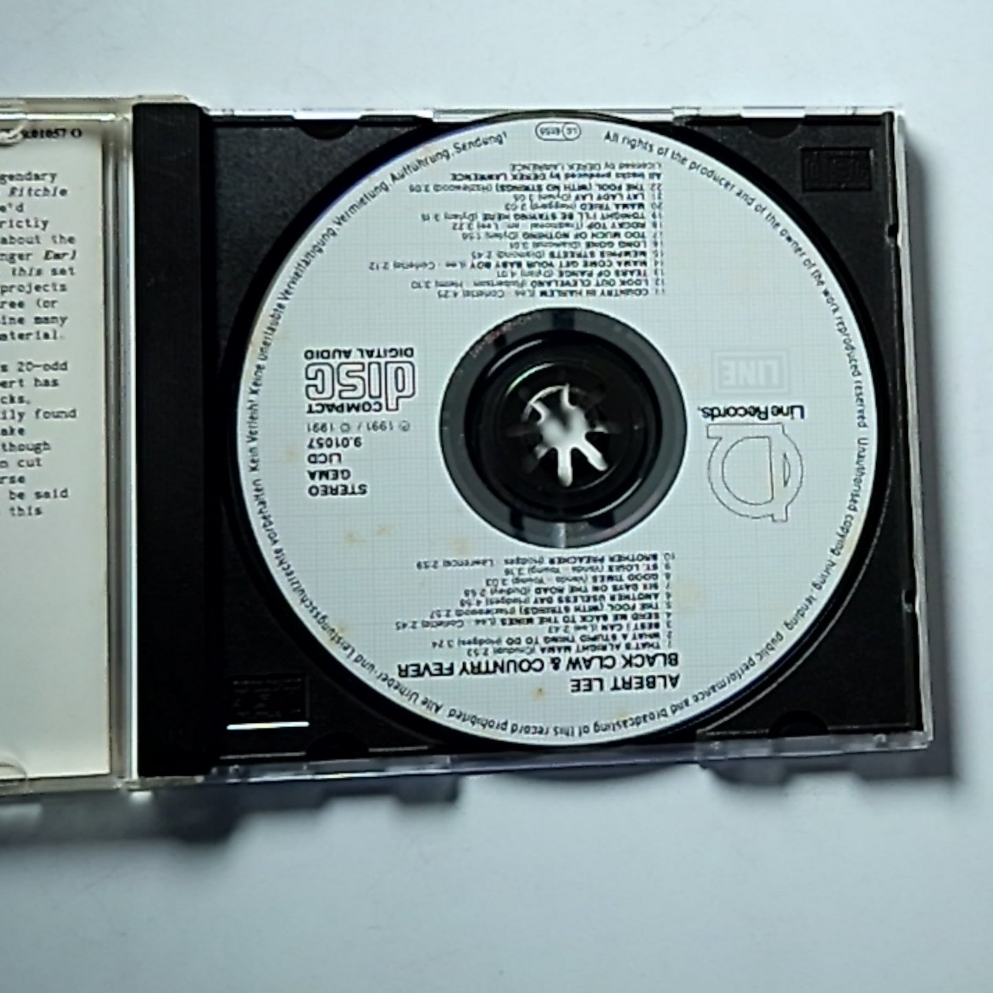 Albert Lee – Black Claw & Country Fever (CD, 1991) Germany LICD 9.01057 O