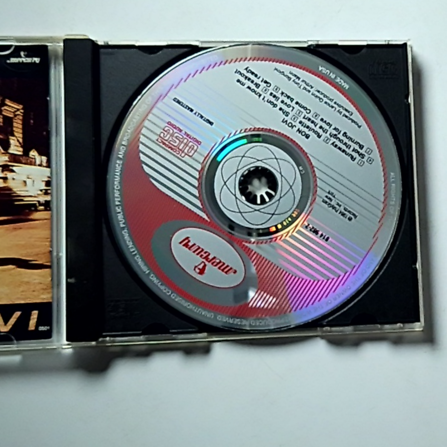 Bon Jovi – Bon Jovi (CD, 1984) UK, Europe & US 814 982-2