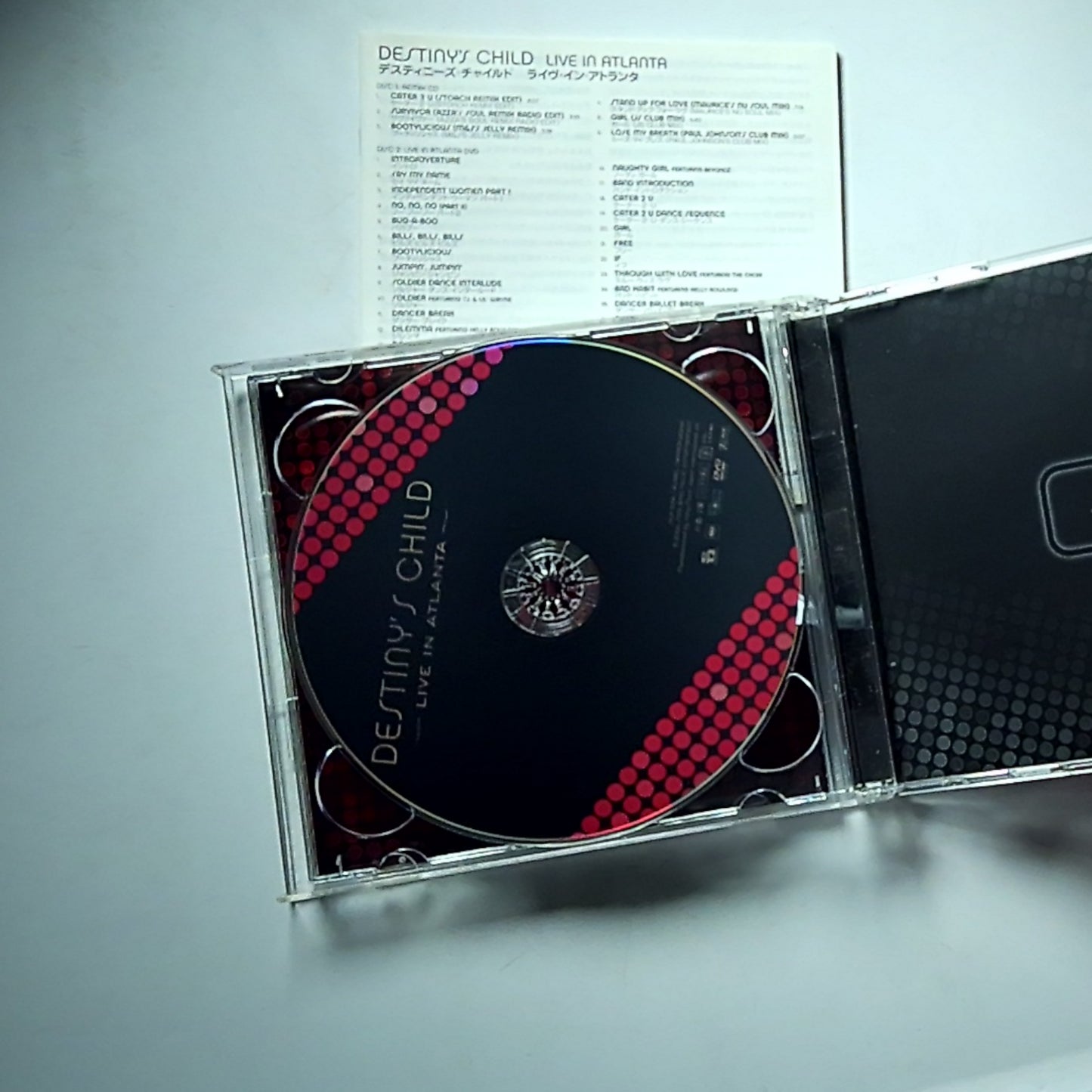 Destiny's Child – Live In Atlanta (CD + DVD, 2006) Japan SICP 1057~8