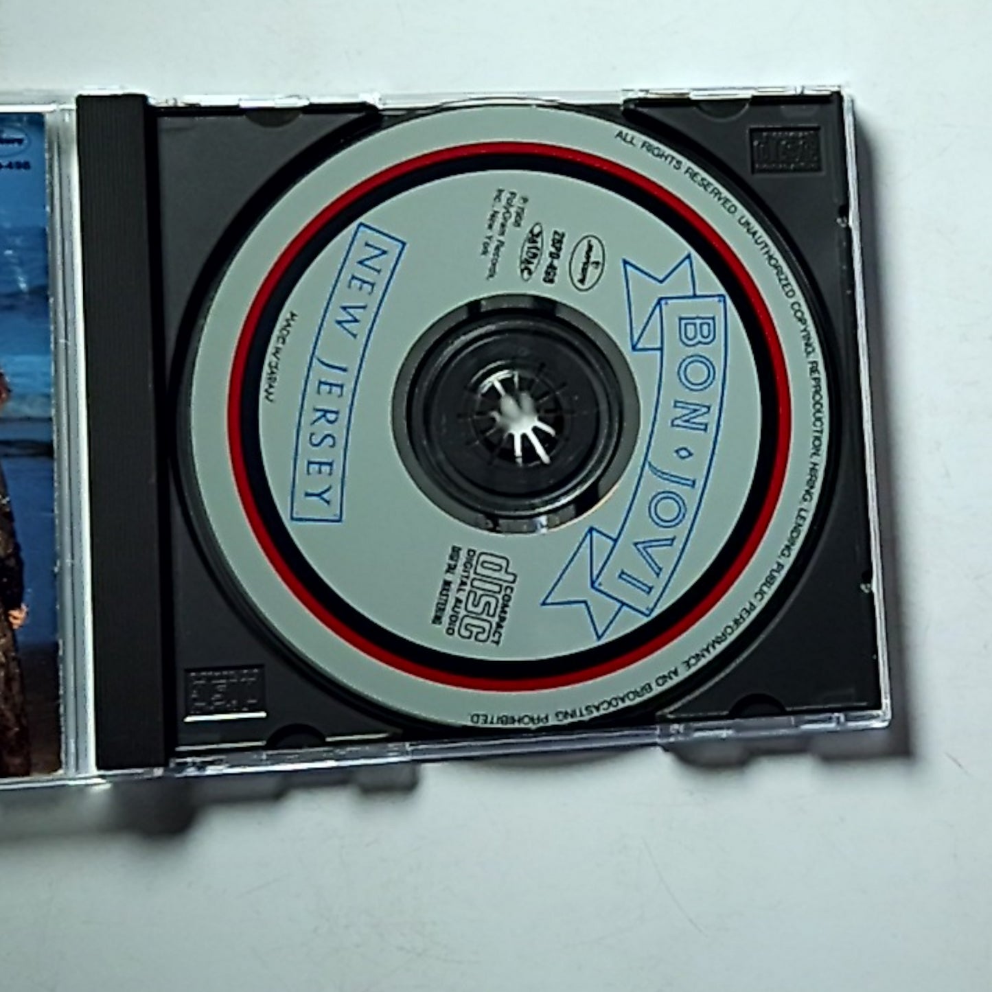 Bon Jovi – New Jersey (CD, 1988) Japan Bonus Track 28PD-498