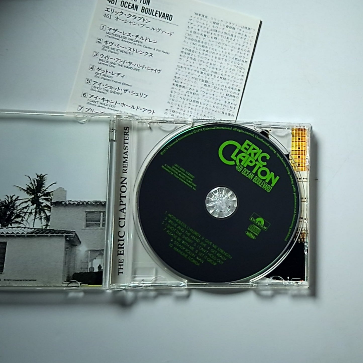 Eric Clapton – 461 Ocean Boulevard (CD, 2002) Japan UICY-2325