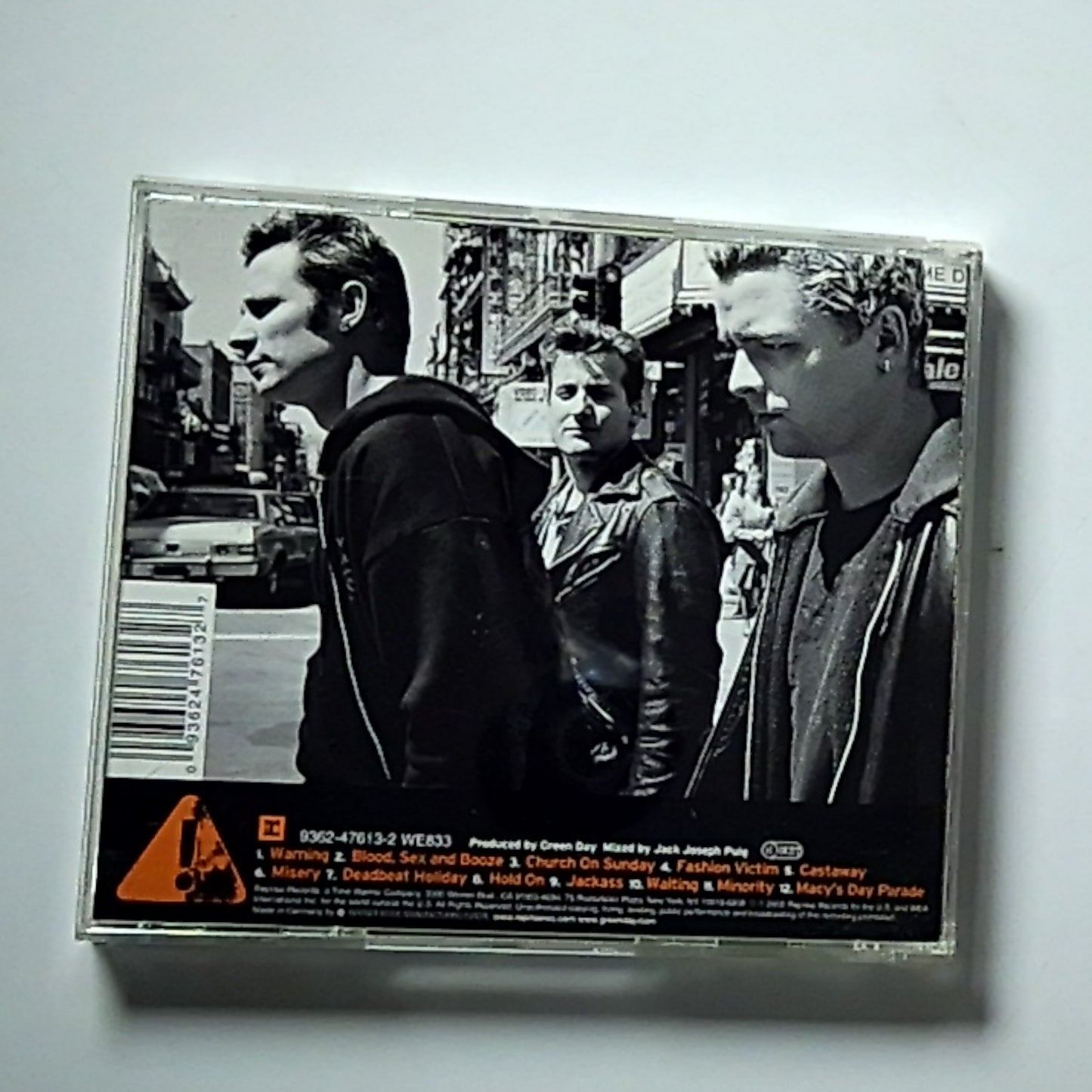 Green Day – Warning: (CD, 2012) Europe 9362-47613-2