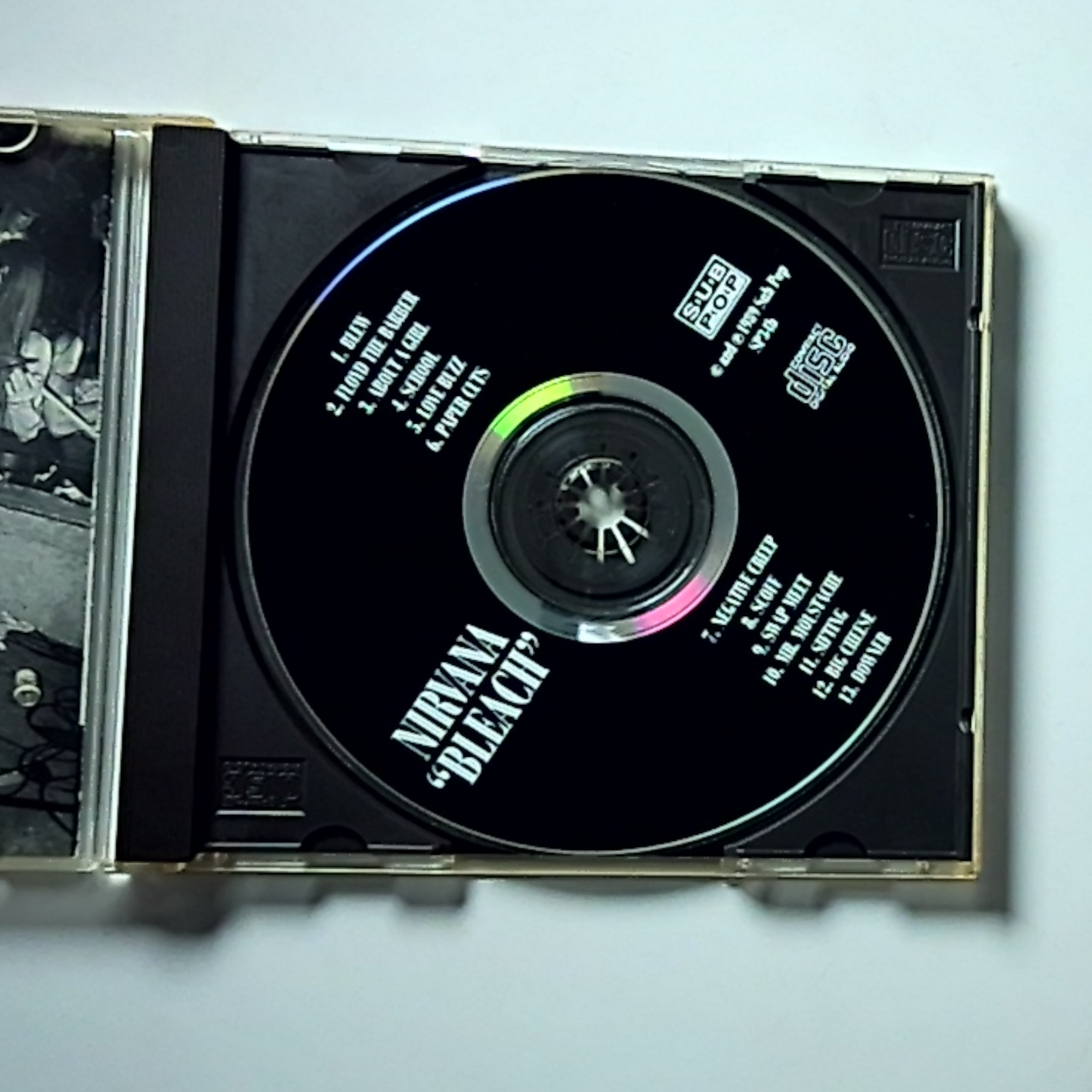 Nirvana – Bleach (CD, 1990) US SP34b