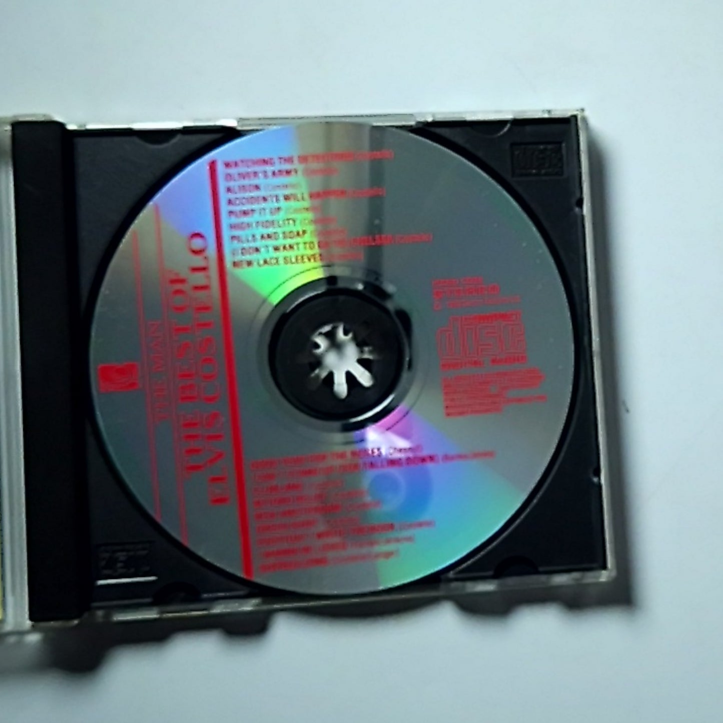 Elvis Costello – The Man - The Best Of Elvis Costello (CD, 1986) UK FIEND CD52