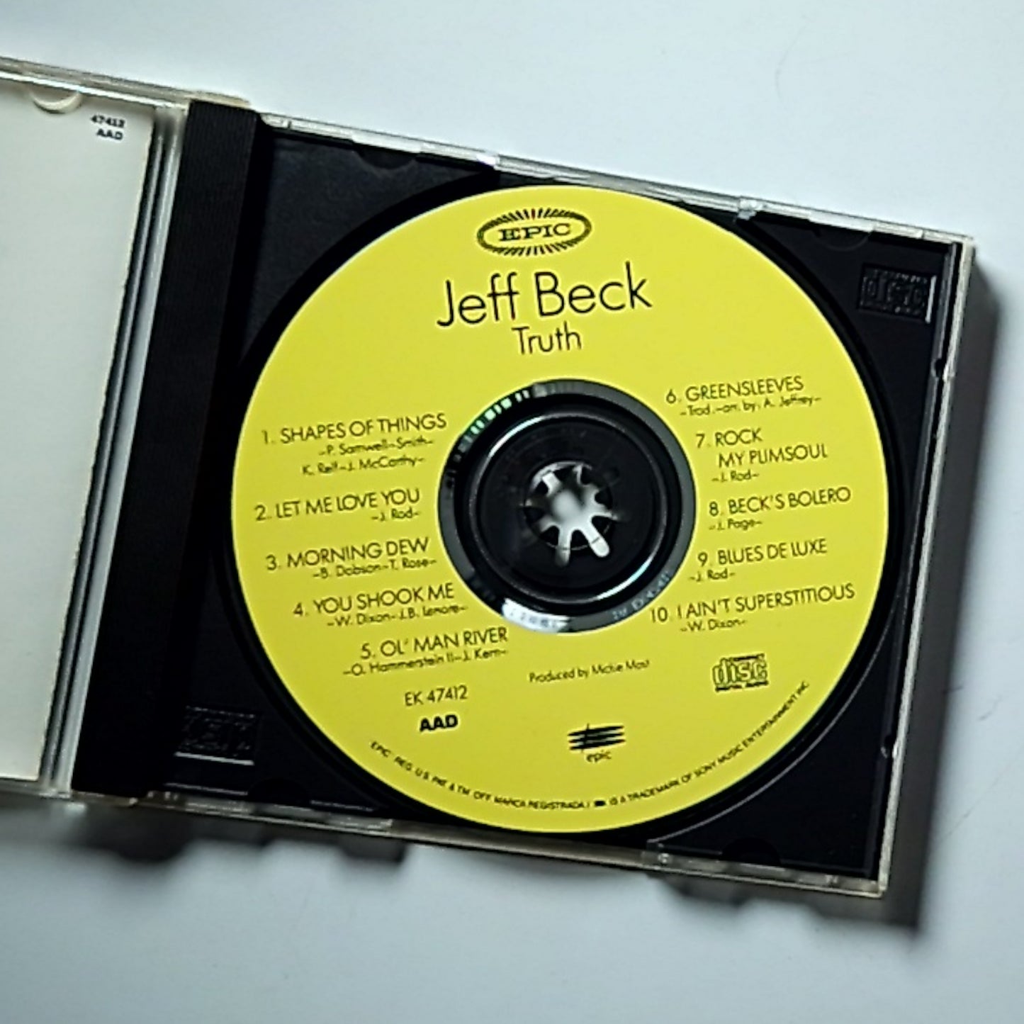 Jeff Beck – Truth (CD) US EK 47412