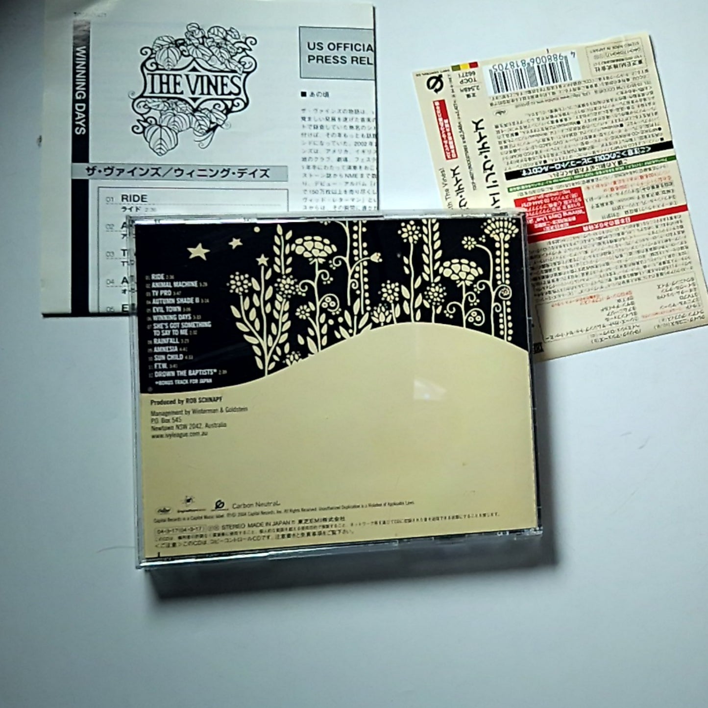 The Vines – Winning Days (CD, 2004) Japan Obi TOCP-66271