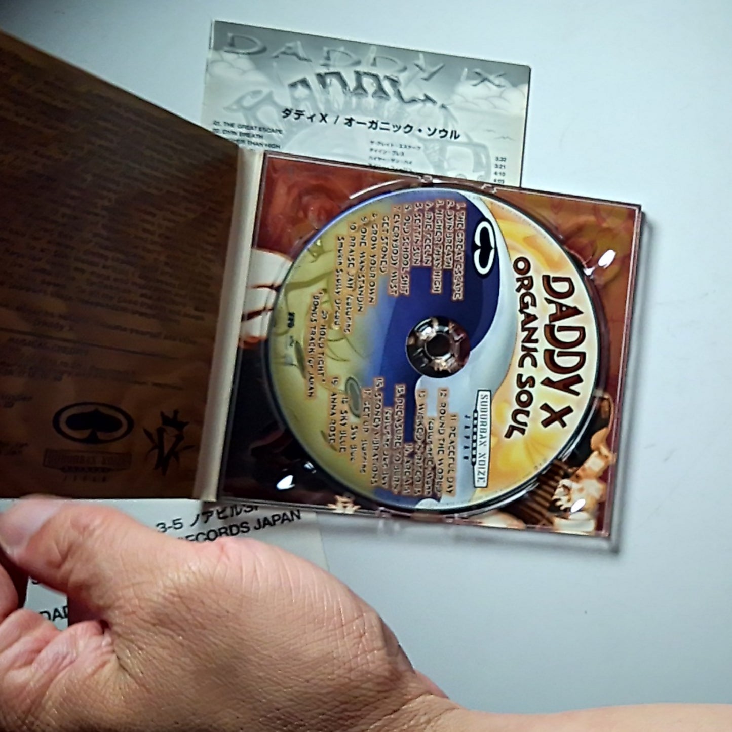 Daddy X – Organic Soul (CD, 2004) Japan SUBJC-012