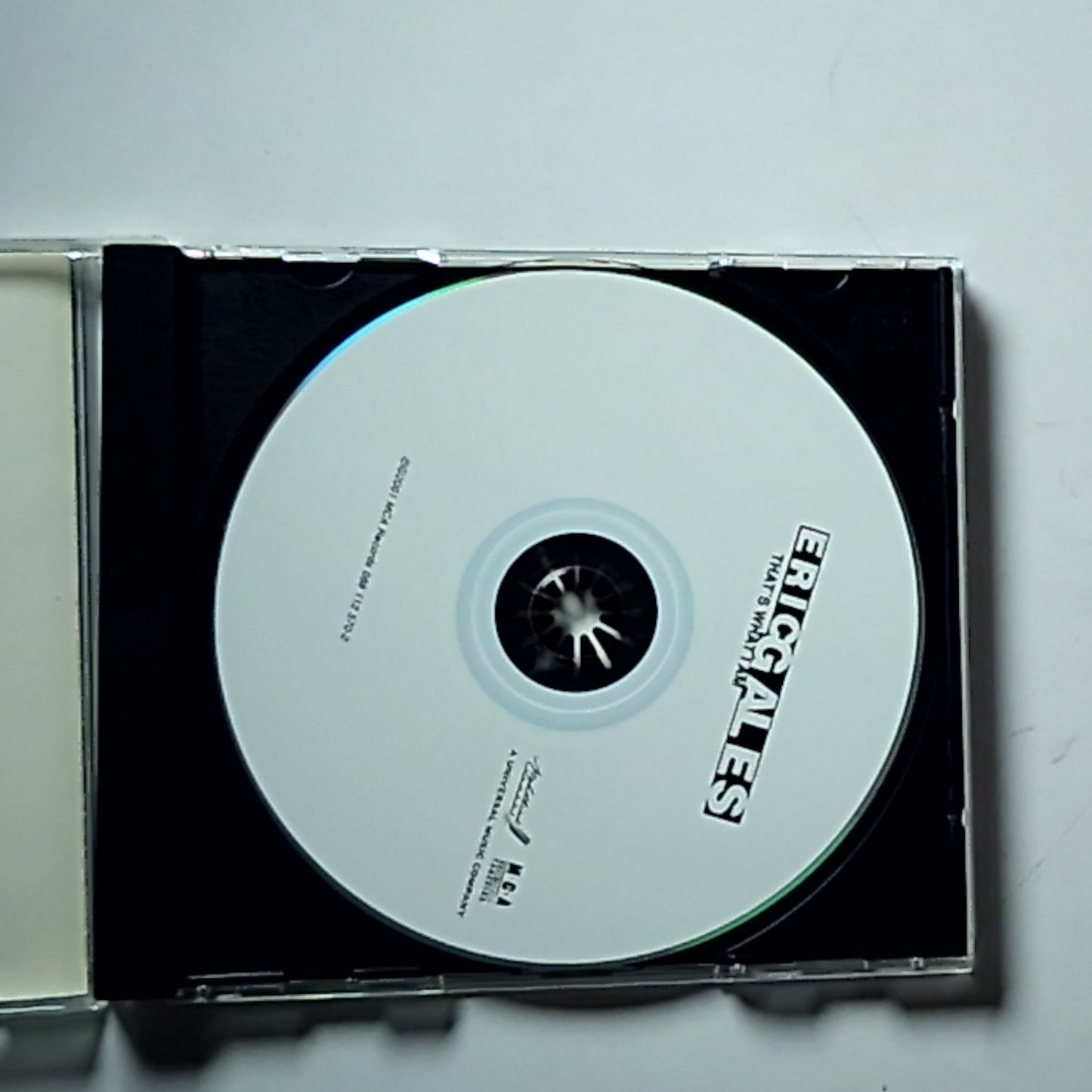 Eric Gales – That's What I Am (CD, 2001) US 088 112570-2