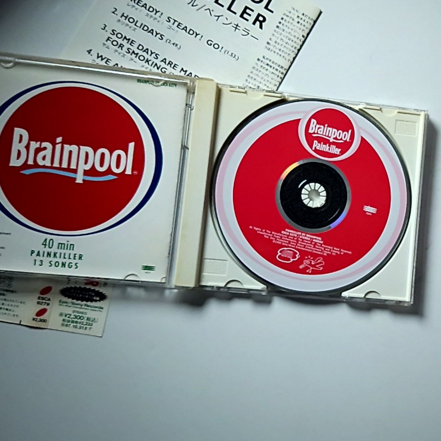 Brainpool – Painkiller (CD, 1995) Japan obi ESCA 6279