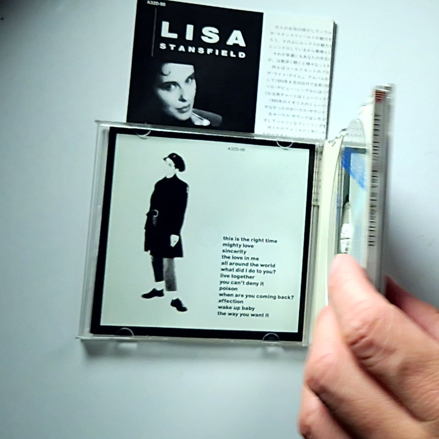 Lisa Stansfield – Affection (CD, 1990) Japan A32D-98