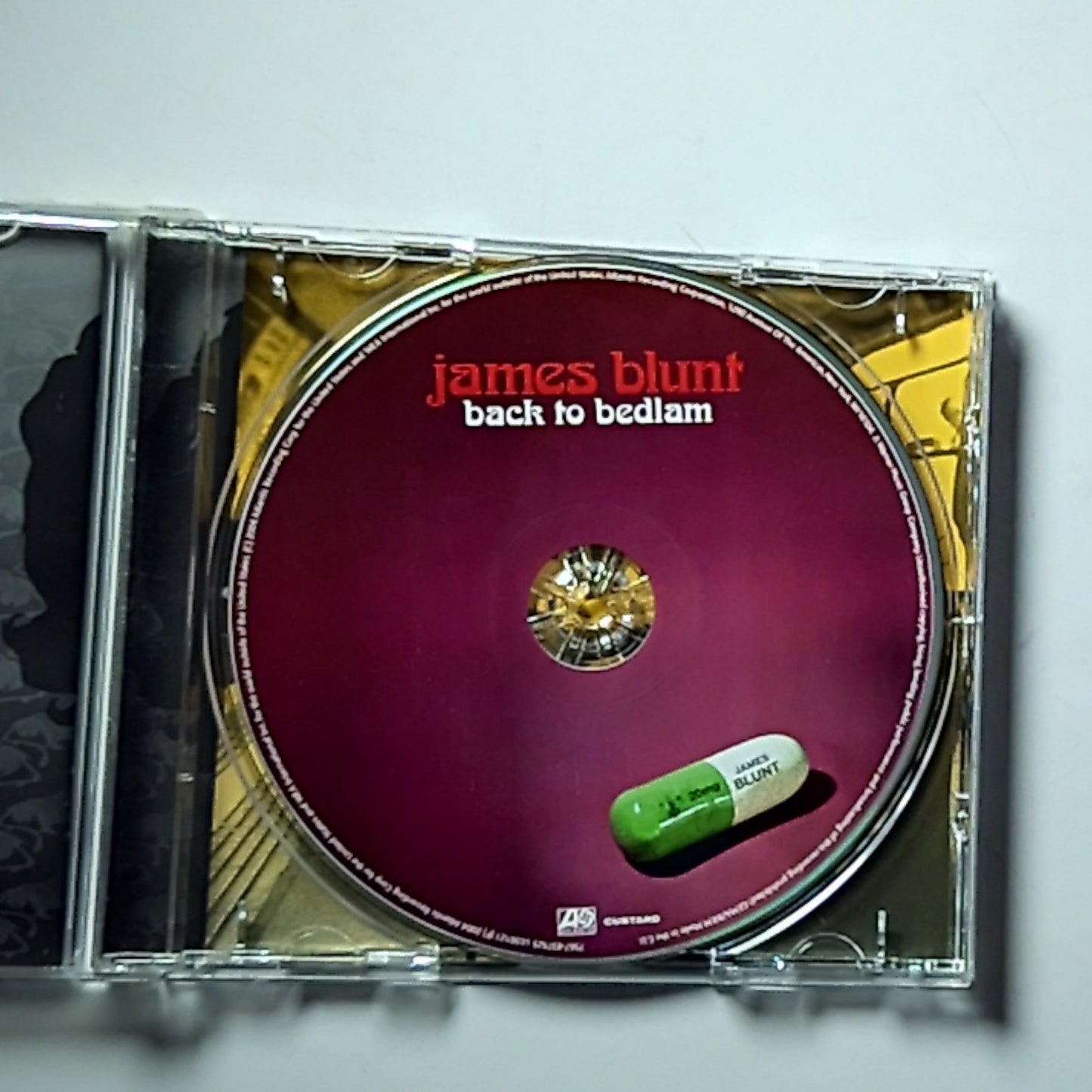 James Blunt – Back To Bedlam (CD, 2004) Europe 7567-83752-5