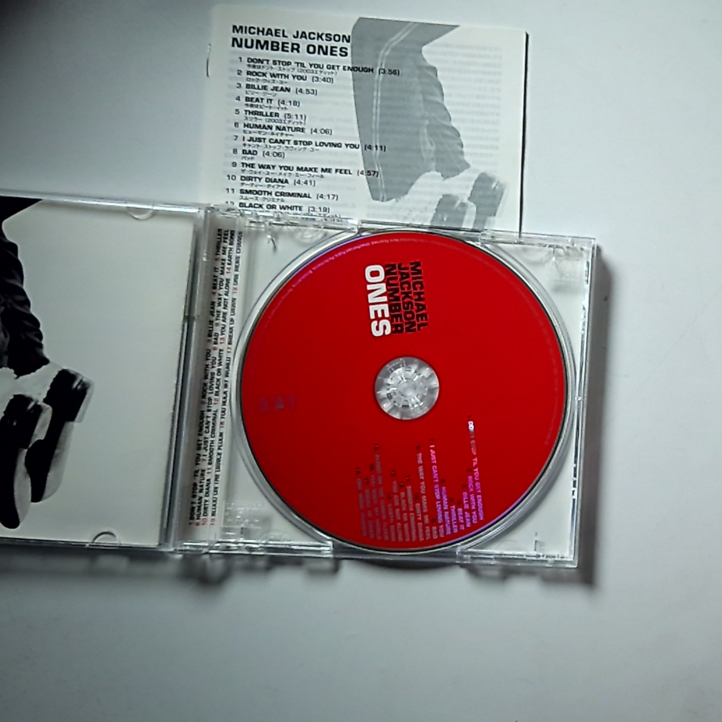 Michael Jackson – Number Ones (CD, 2003) Japan EICP 333
