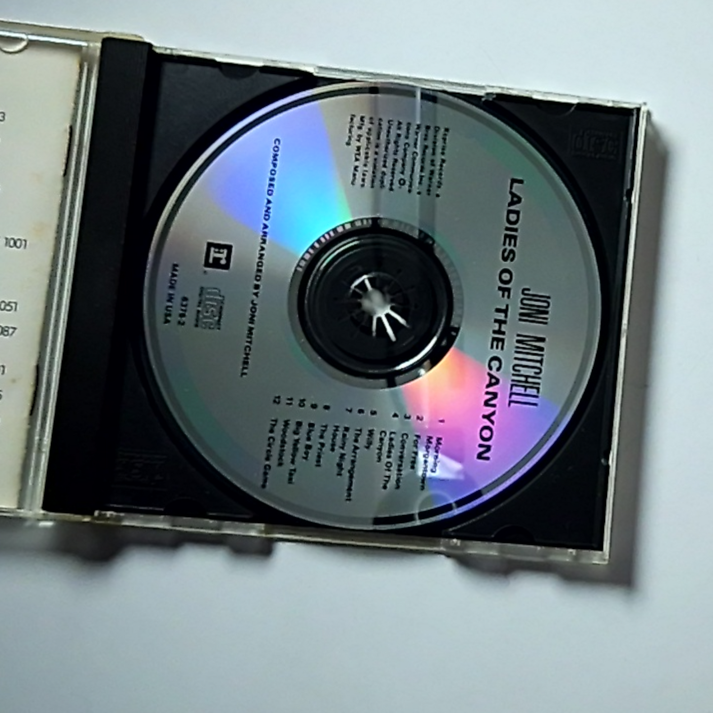 Joni Mitchell – Ladies Of The Canyon (CD, 1990) US 6376-2