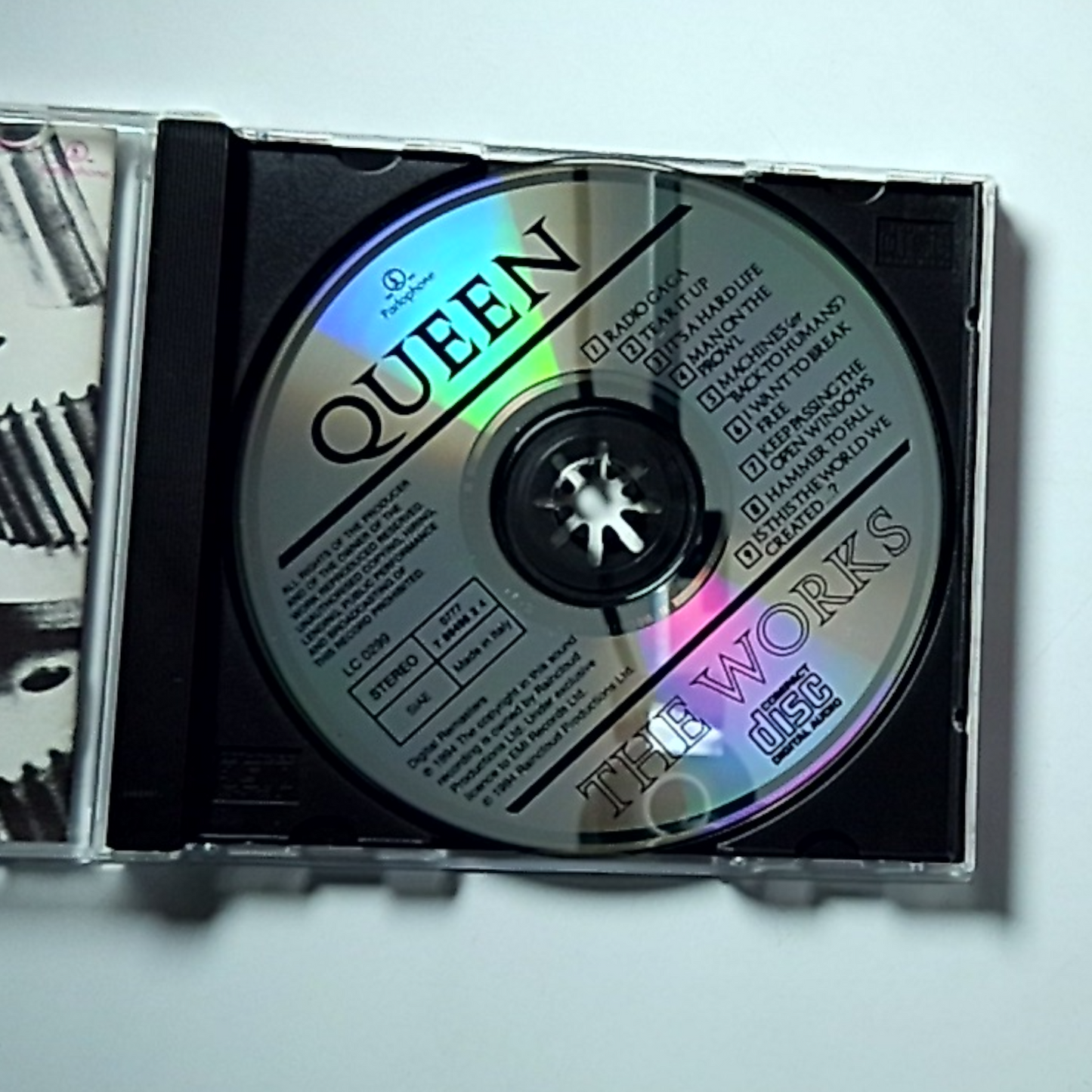 Queen – The Works (CD, 1994) Europe 0777 7 89498 2 4