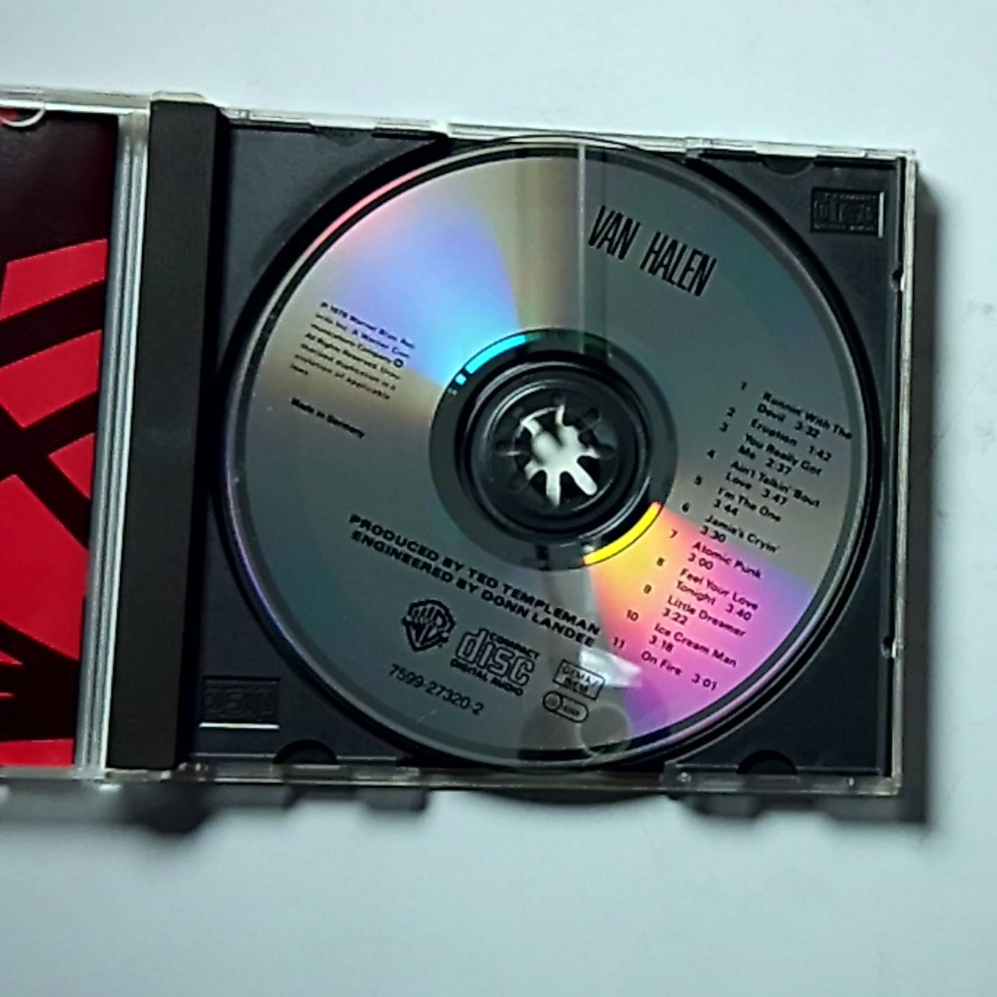 Van Halen – Van Halen (CD, 1995) Europe 7599-27320-2