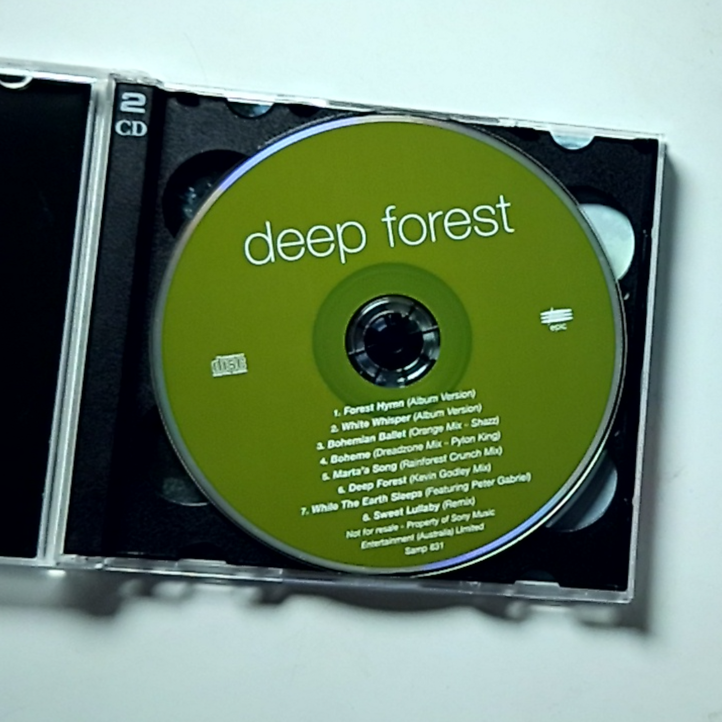 Deep Forest – Boheme (CD, 1995) Australia Limited Edition 486618 2