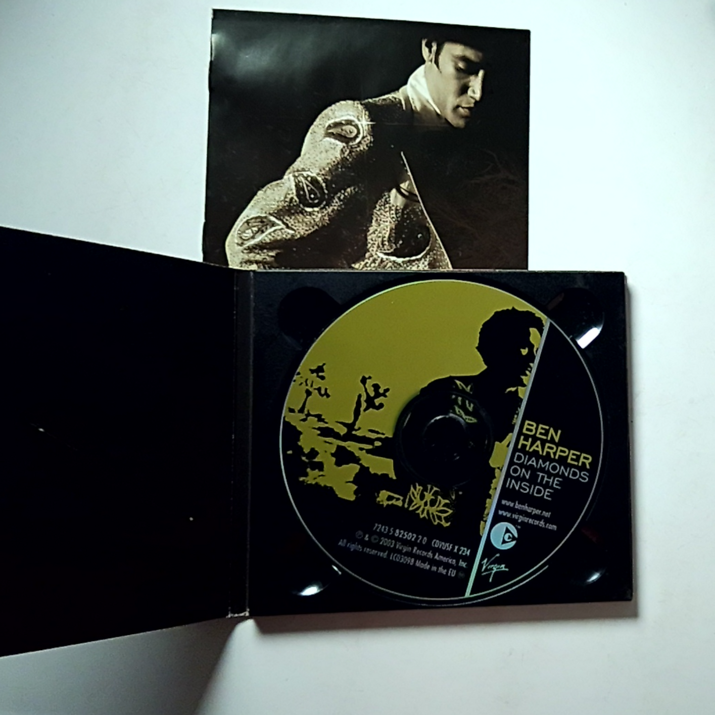 Ben Harper – Diamonds On The Inside (CD, 2003) Europe Digipak 7243 5 82502 2 0
