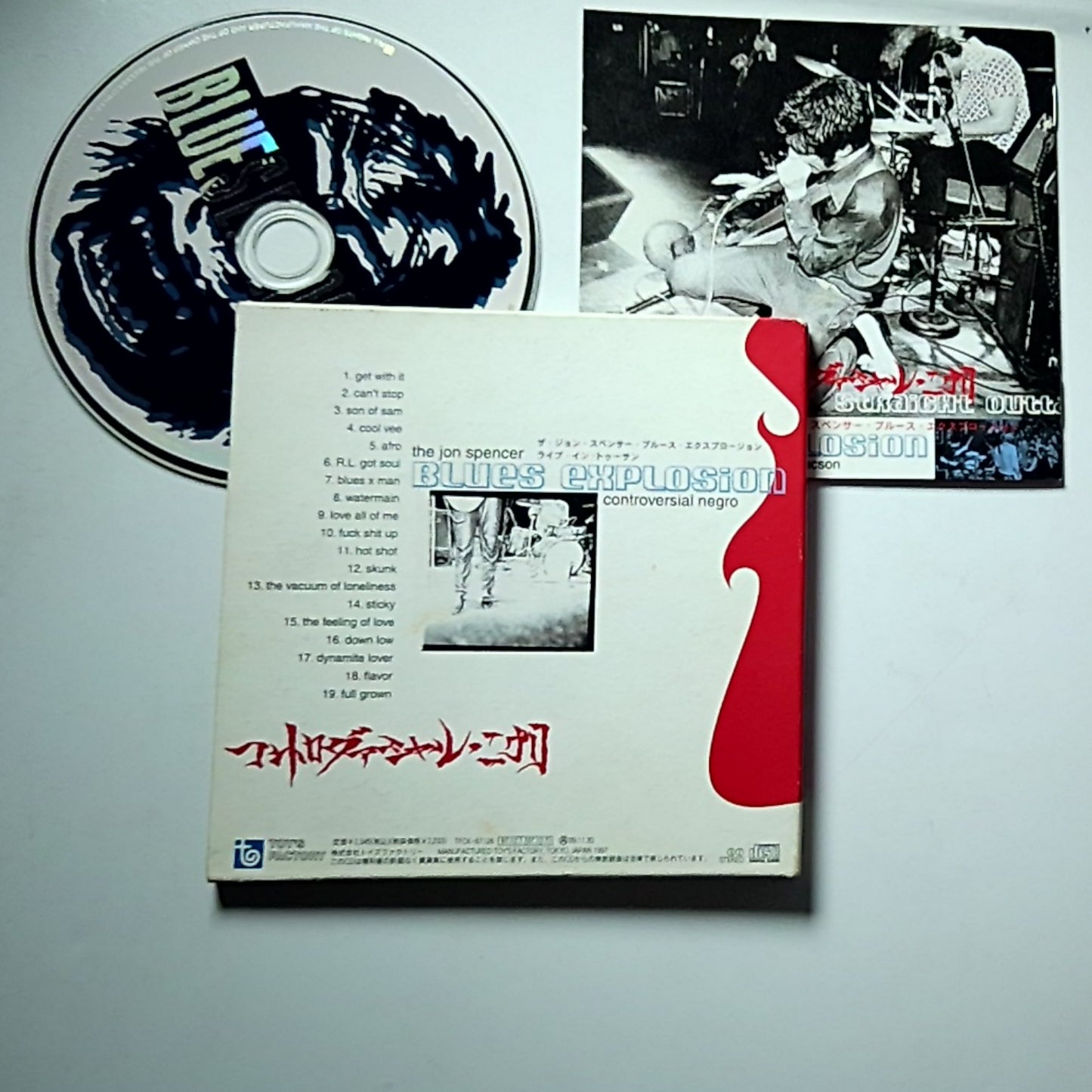 The Jon Spencer Blues Explosion – Controversial Negro: Live (CD, 1997) Japan