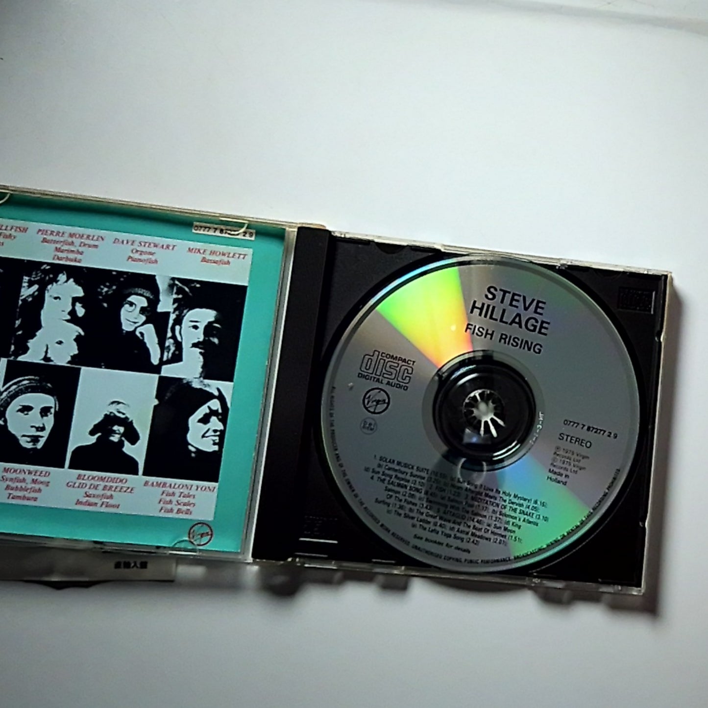 Steve Hillage – Fish Rising (CD) Europe 0777 7 87277 2 9